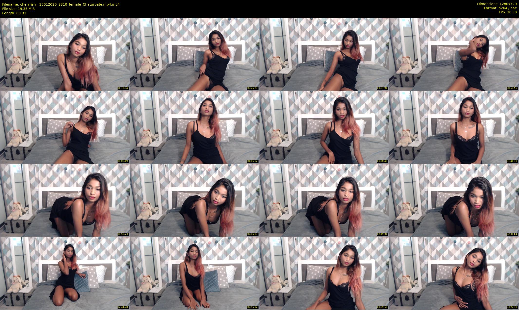 cherrrish_ — 4 minute Chaturbate female cam show recording, 720p, Jan 15, 2020