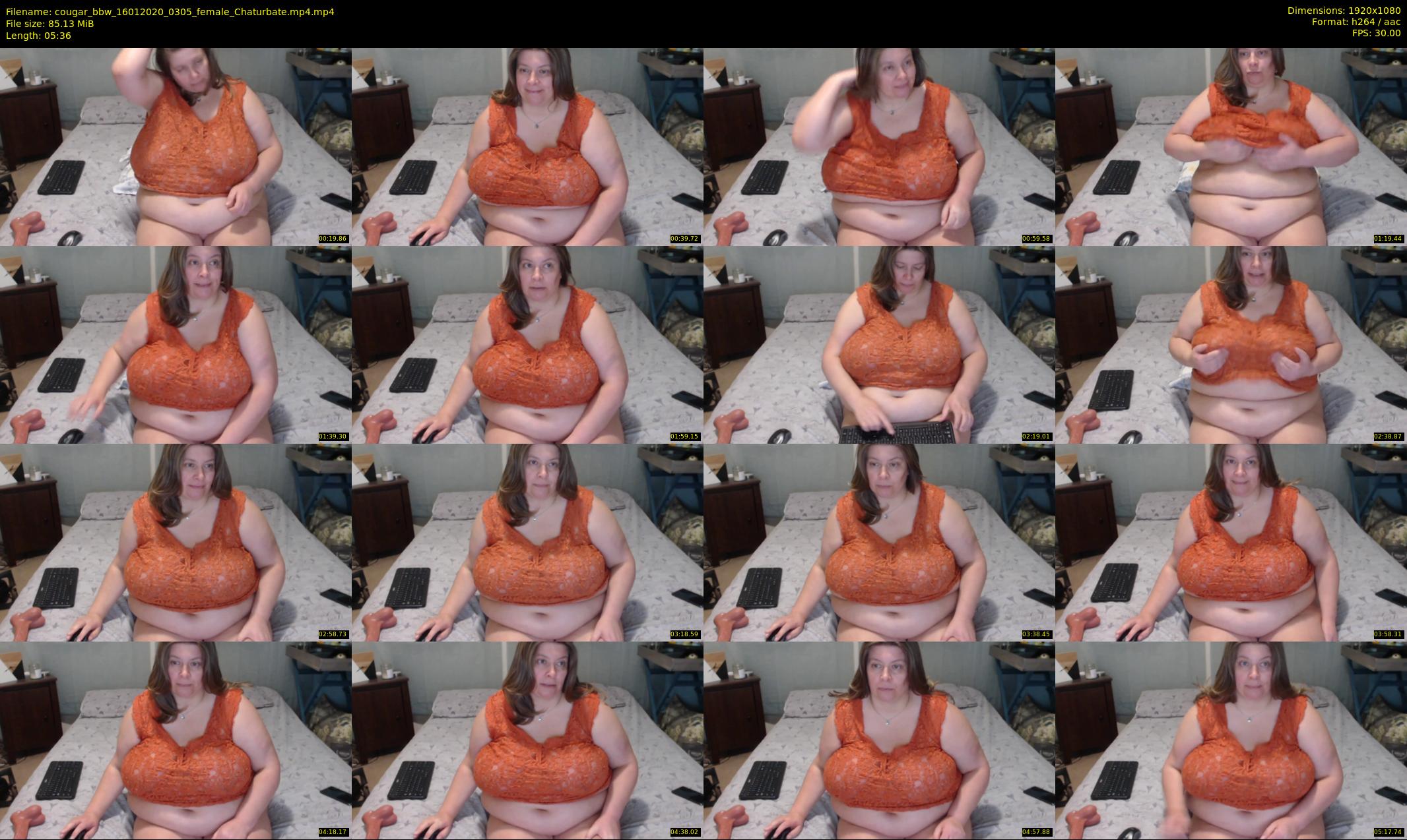 cougar_bbw — 6 minute Chaturbate female cam show recording, 1080p, Jan 16, 2020