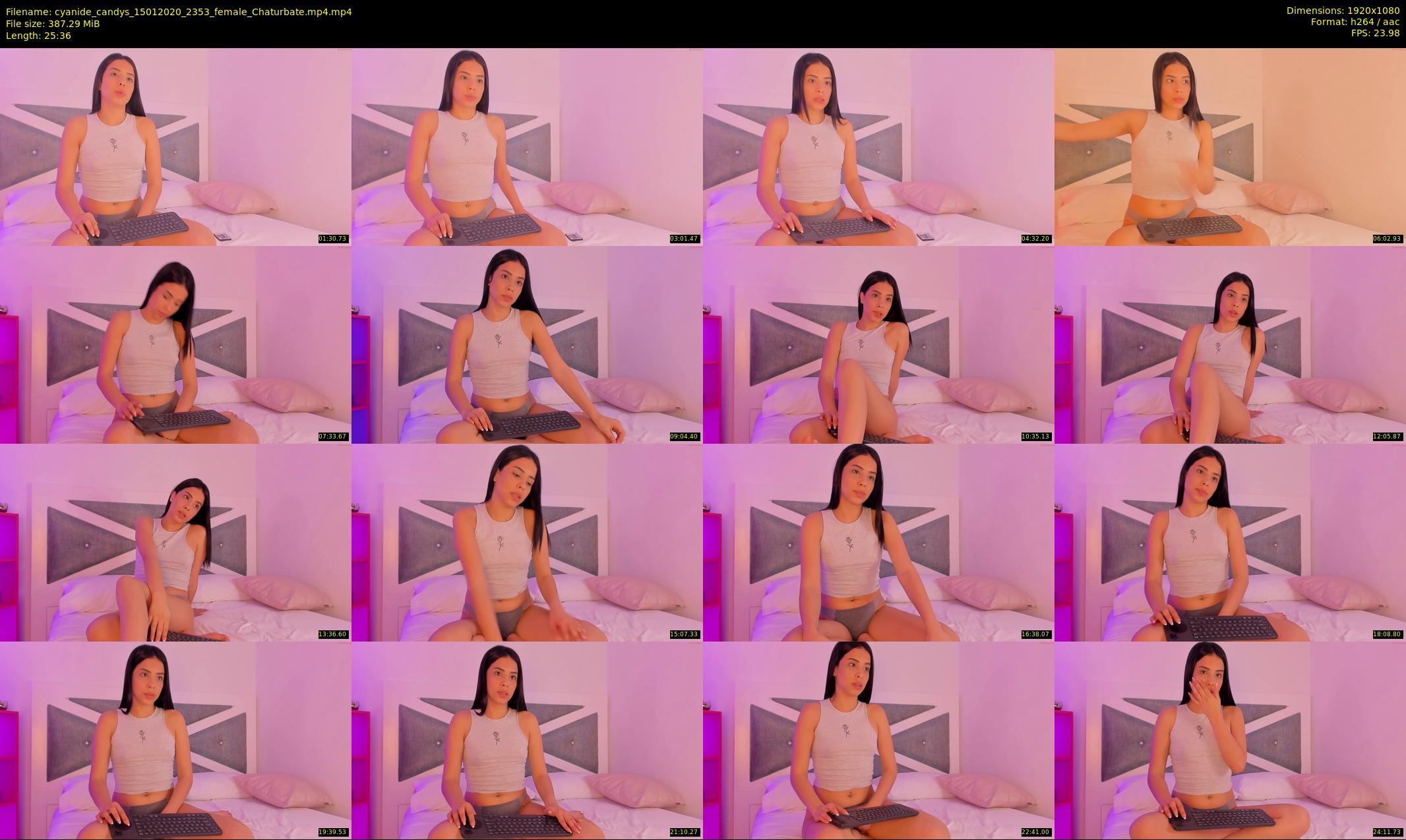 cyanide_candys — 26 minute Chaturbate female cam show recording, 1080p, Jan 15, 2020