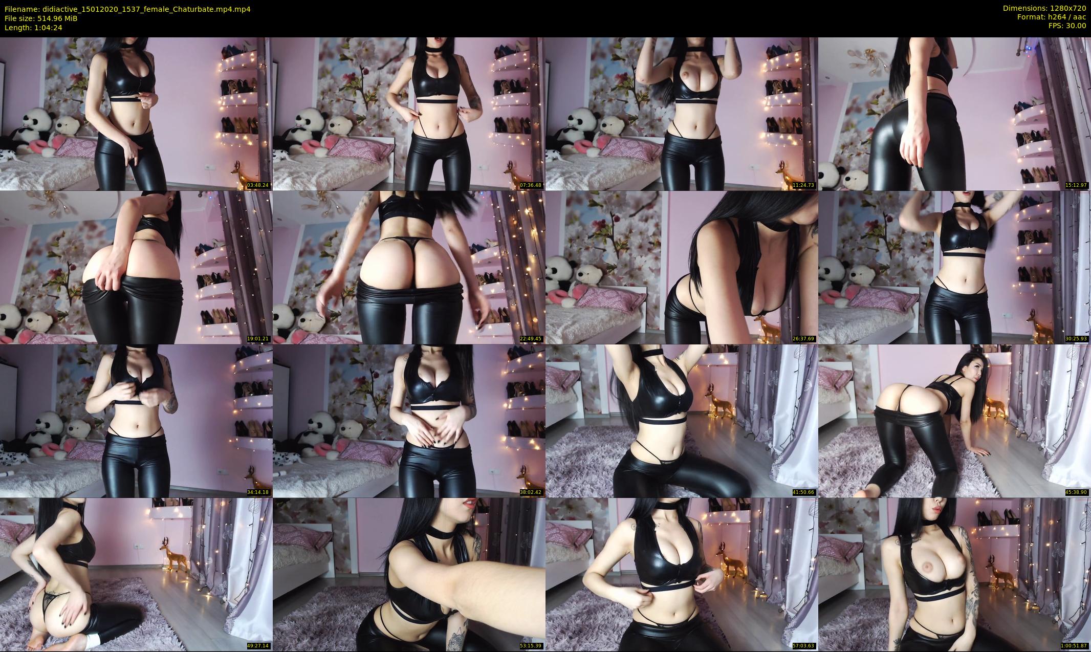 didiactive — 65 minute Chaturbate female cam show recording, 720p, Jan 15, 2020