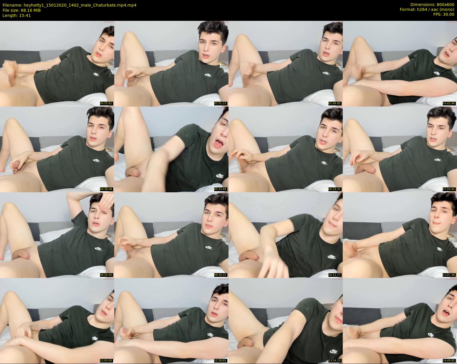 heyhotty1 — 16 minute Chaturbate male cam show recording, 480p, Jan 15, 2020