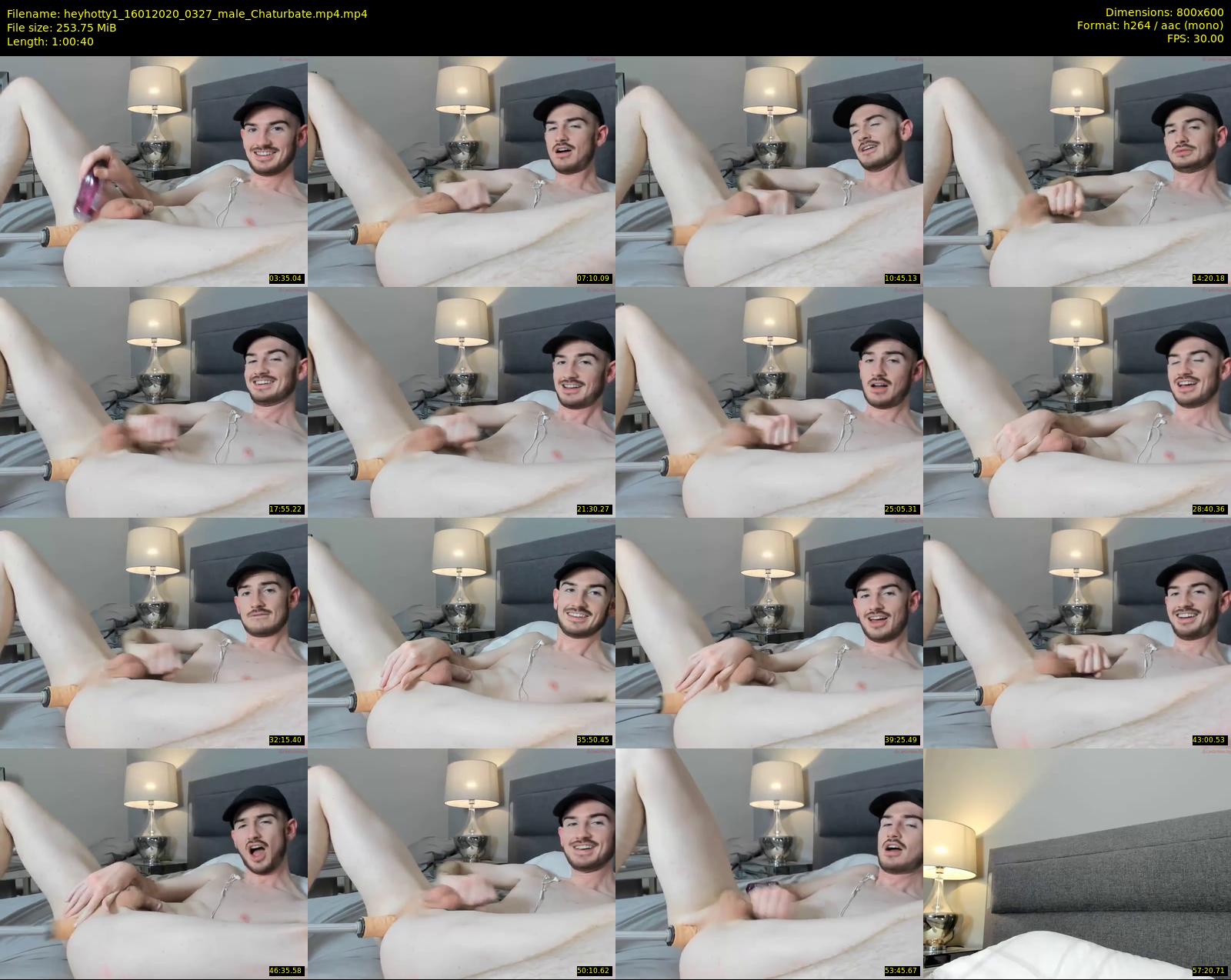 heyhotty1 — 61 minute Chaturbate male cam show recording, 480p, Jan 16, 2020