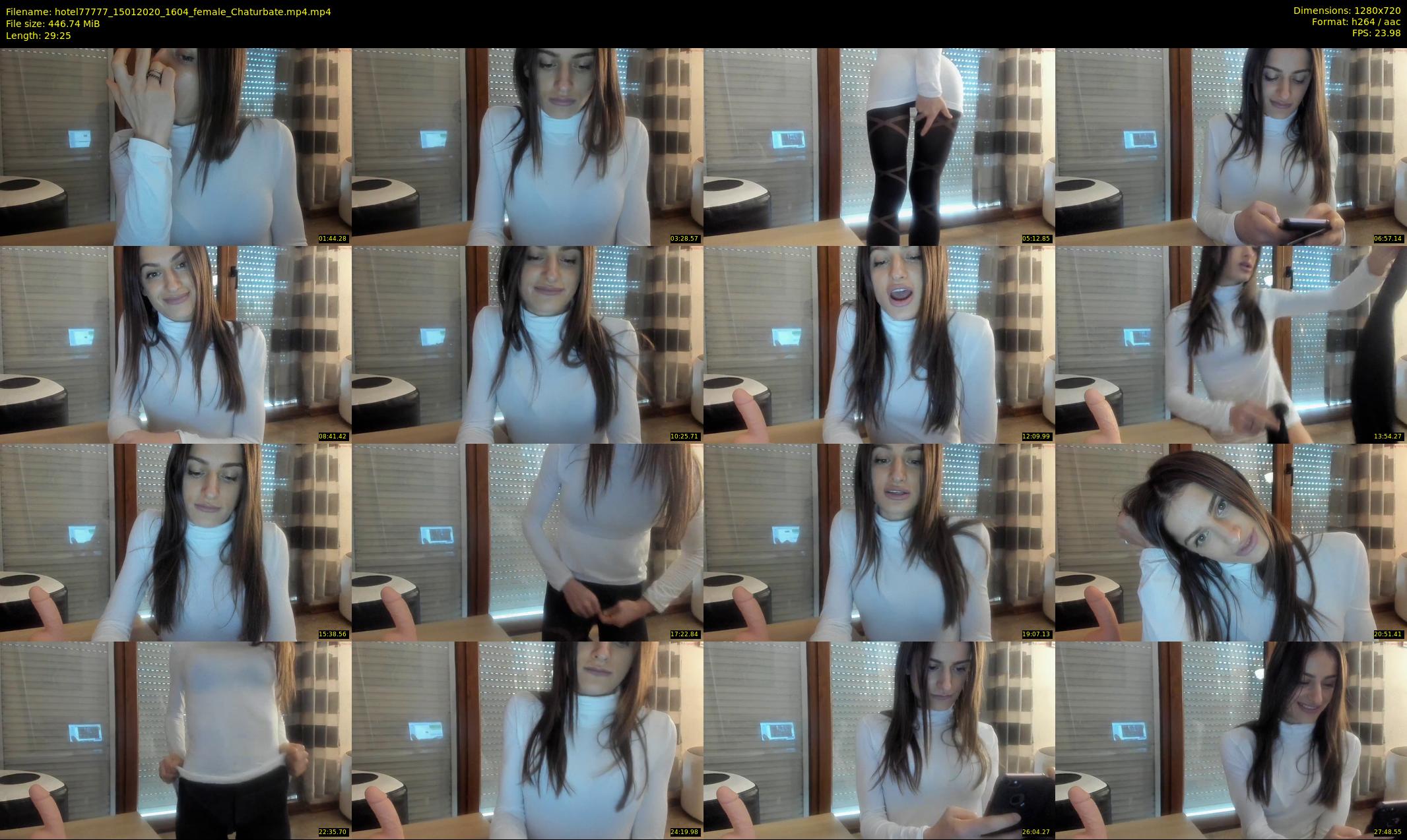 hotel77777 — 30 minute Chaturbate female cam show recording, 720p, Jan 15, 2020
