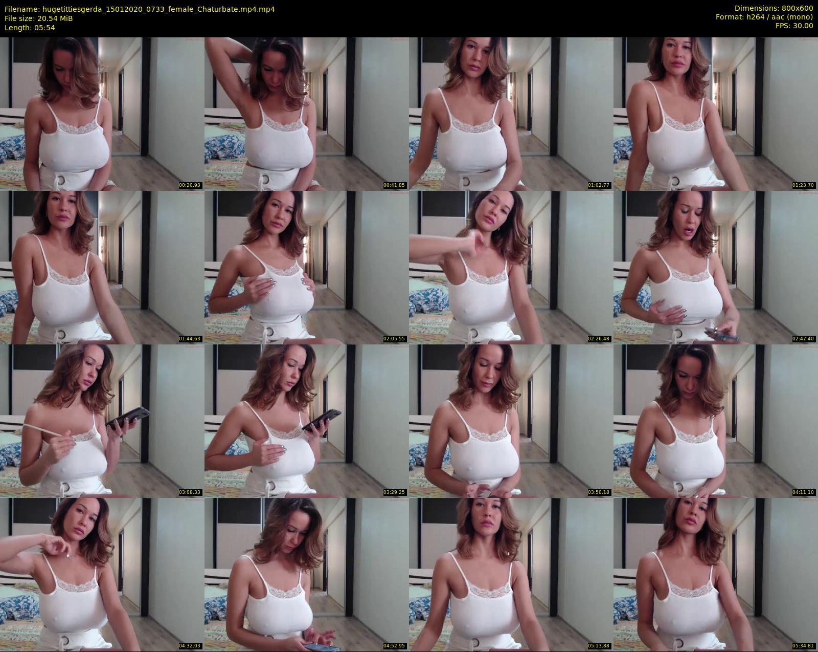 hugetittiesgerda — 6 minute Chaturbate female cam show recording, 480p, Jan 15, 2020