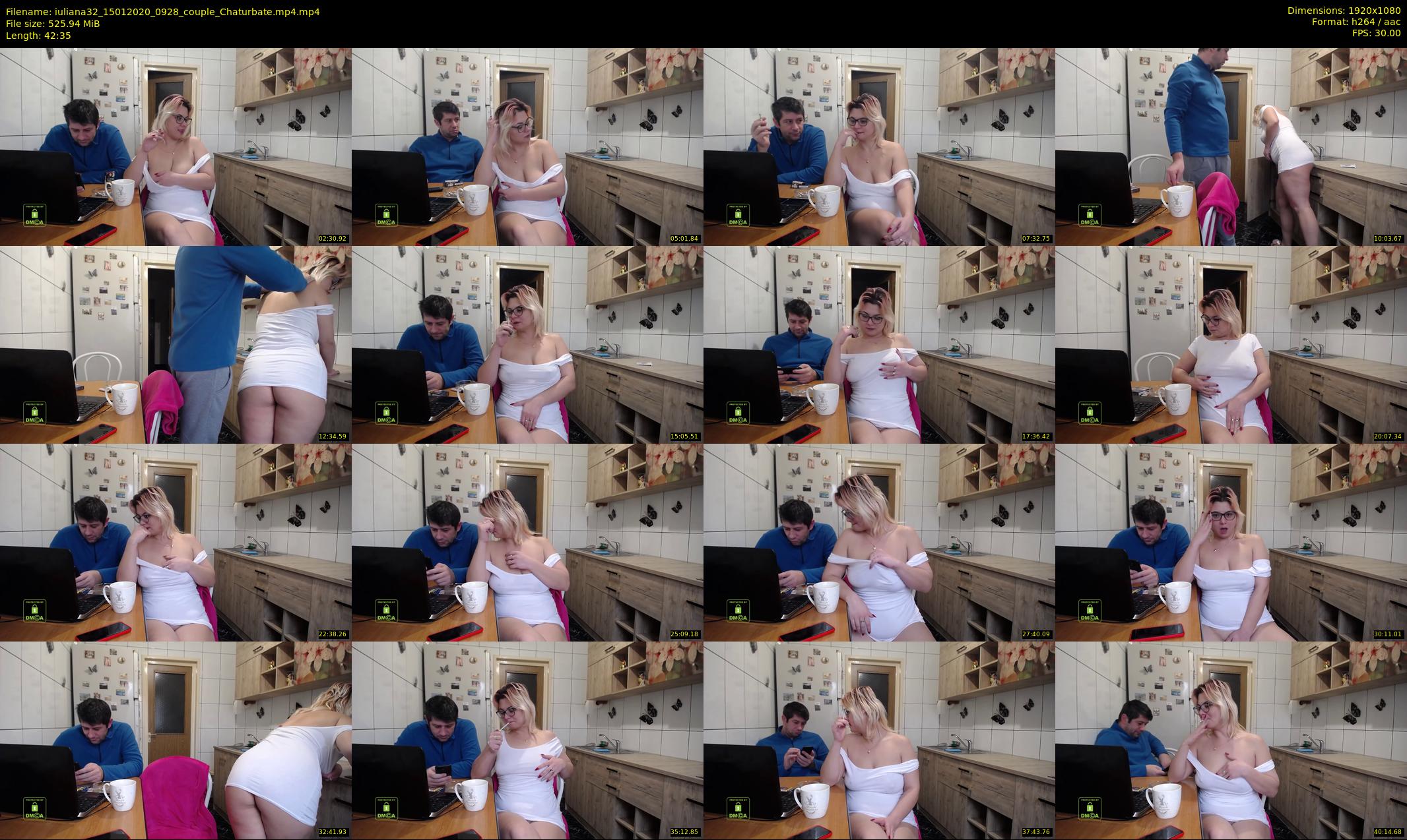 iuliana32 — 43 minute Chaturbate couple cam show recording, 1080p, Jan 15, 2020