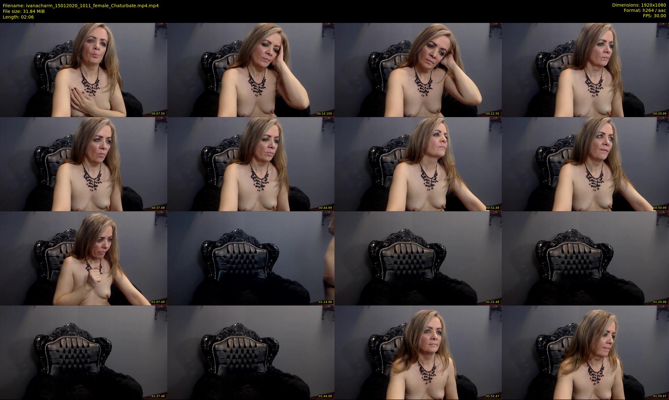 ivanacharm — 3 minute Chaturbate female cam show recording, 1080p, Jan 15, 2020