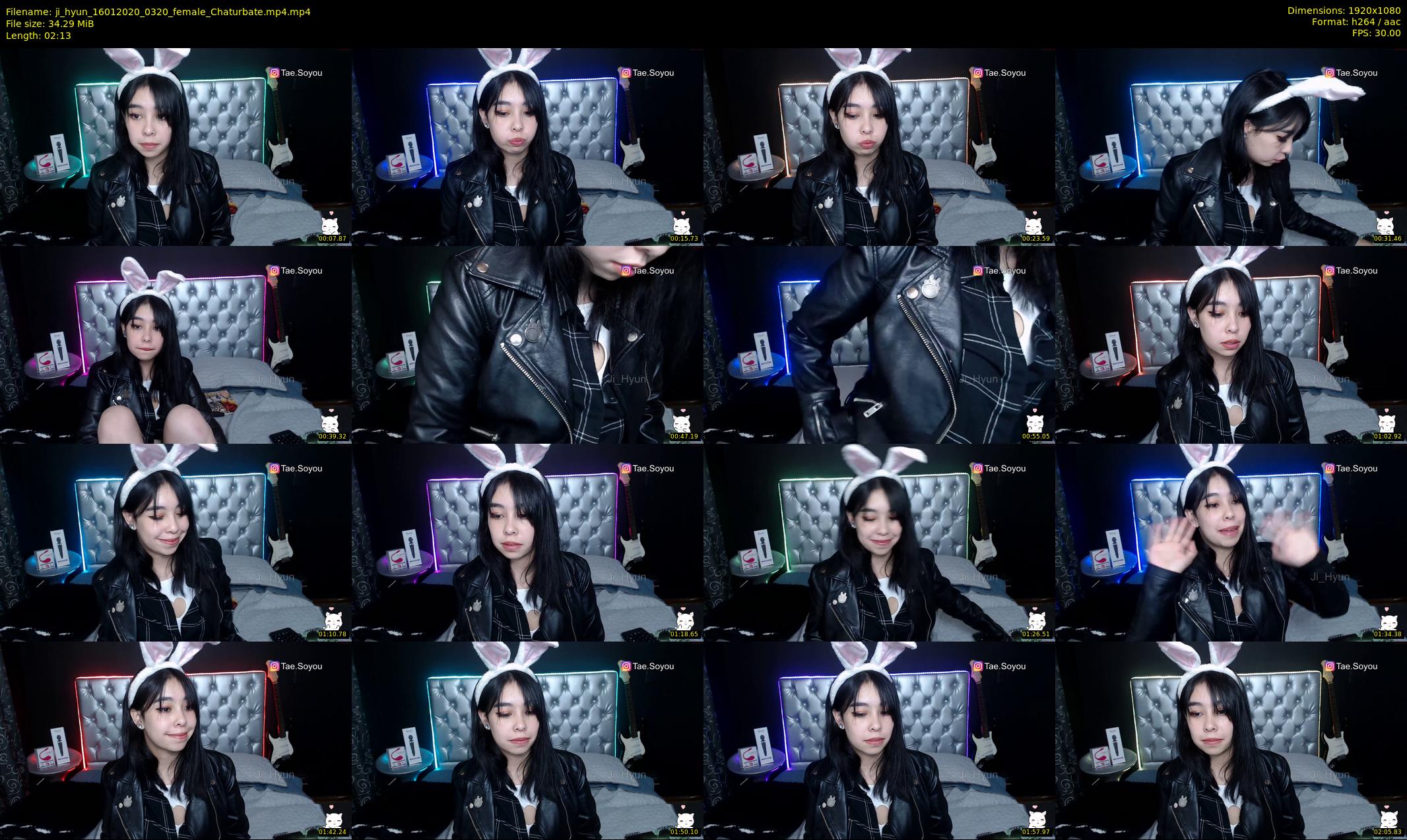 ji_hyun — 3 minute Chaturbate female cam show recording, 1080p, Jan 16, 2020