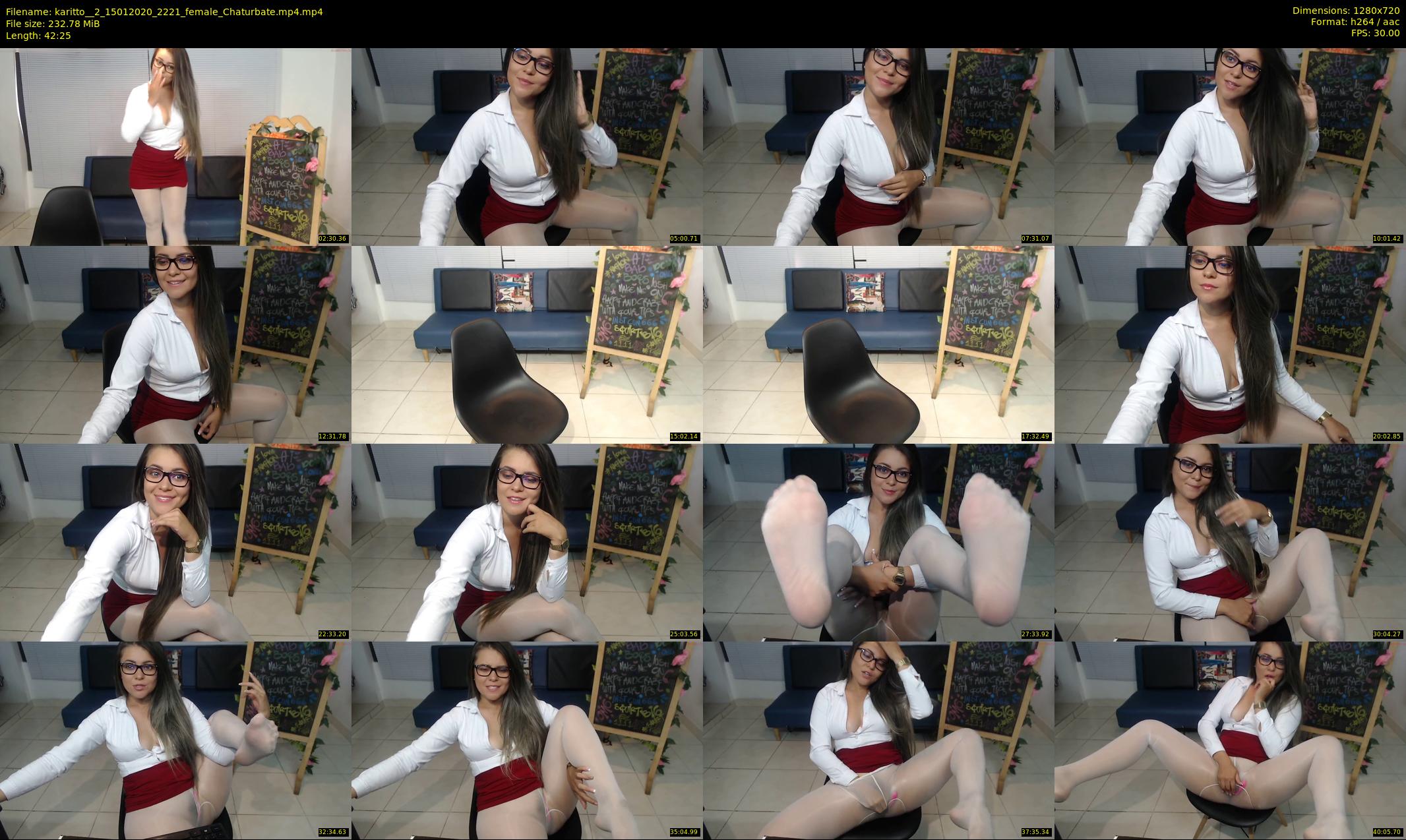 karitto__2 — 43 minute Chaturbate female cam show recording, 720p, Jan 15, 2020