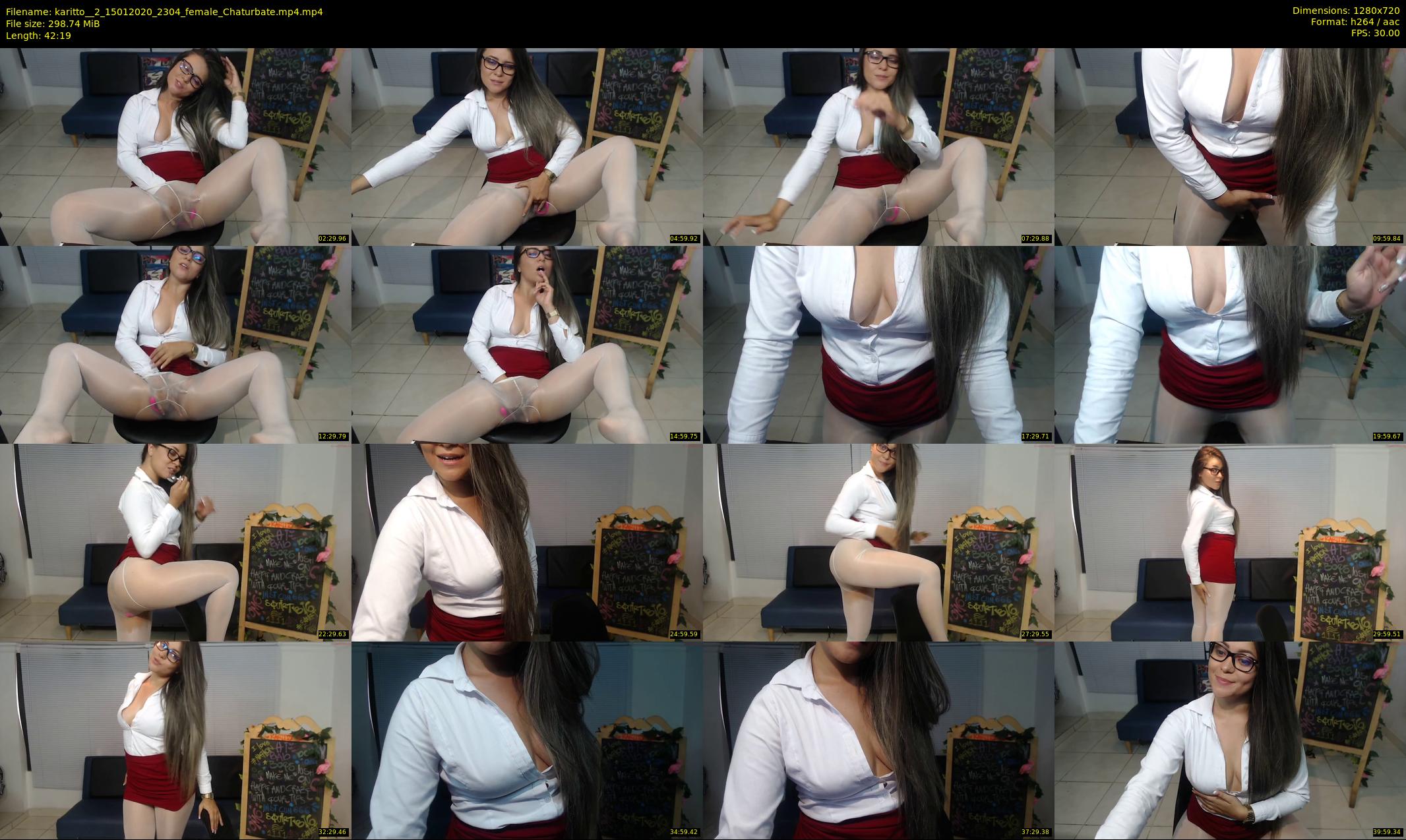 karitto__2 — 43 minute Chaturbate female cam show recording, 720p, Jan 15, 2020