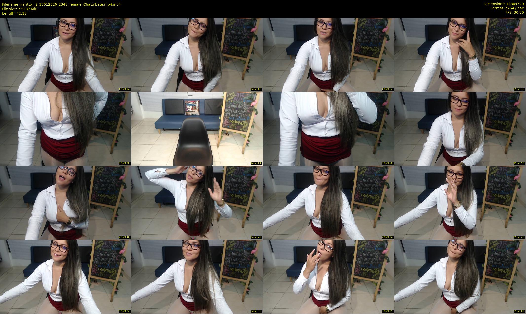 karitto__2 — 43 minute Chaturbate female cam show recording, 720p, Jan 15, 2020