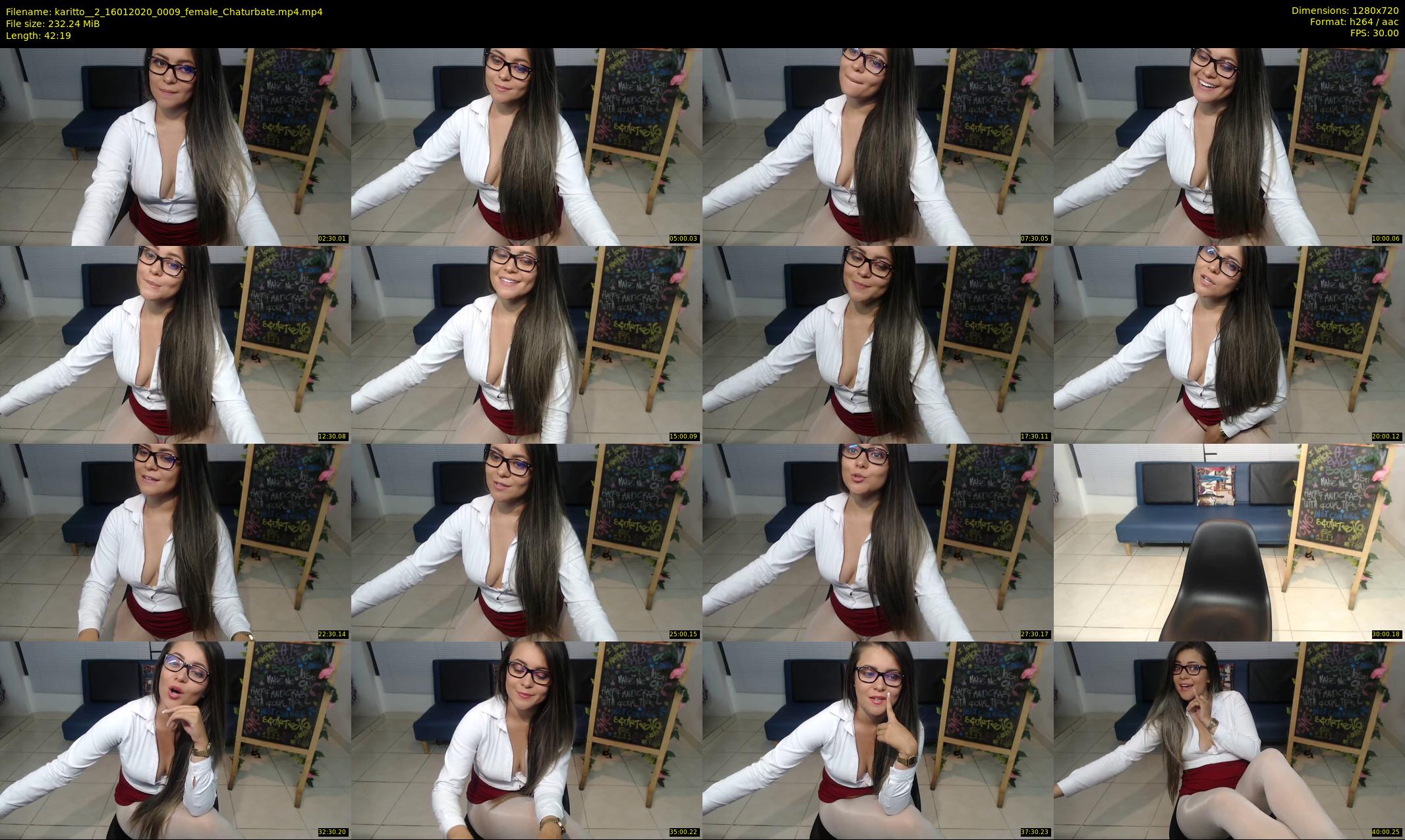 karitto__2 — 43 minute Chaturbate female cam show recording, 720p, Jan 16, 2020