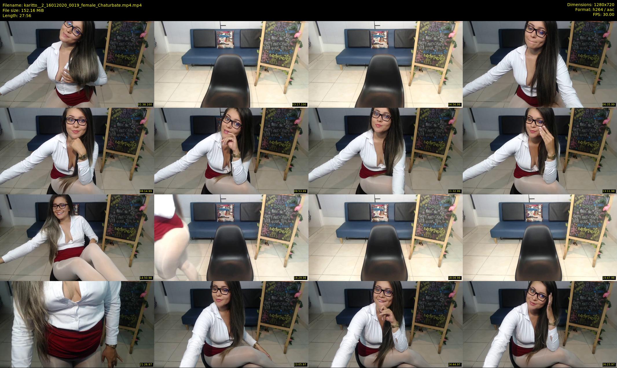 karitto__2 — 28 minute Chaturbate female cam show recording, 720p, Jan 16, 2020