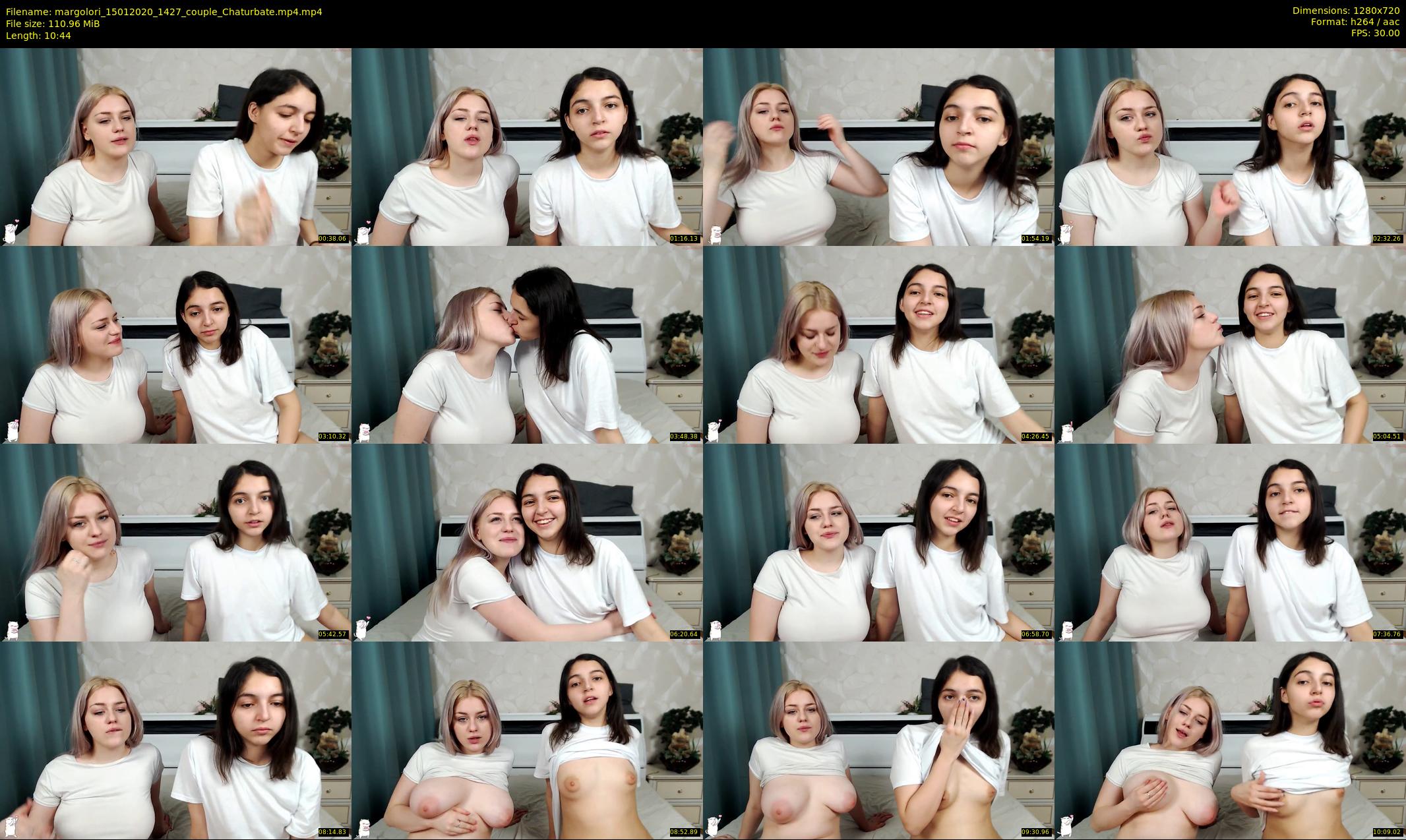 margolori — 11 minute Chaturbate couple cam show recording, 720p, Jan 15, 2020