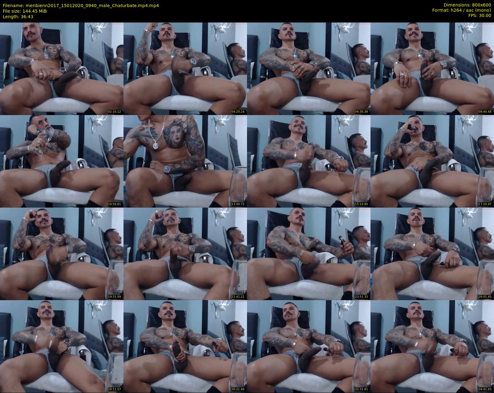 menbienn2017 — 37 minute Chaturbate male cam show recording, 480p, Jan 15, 2020