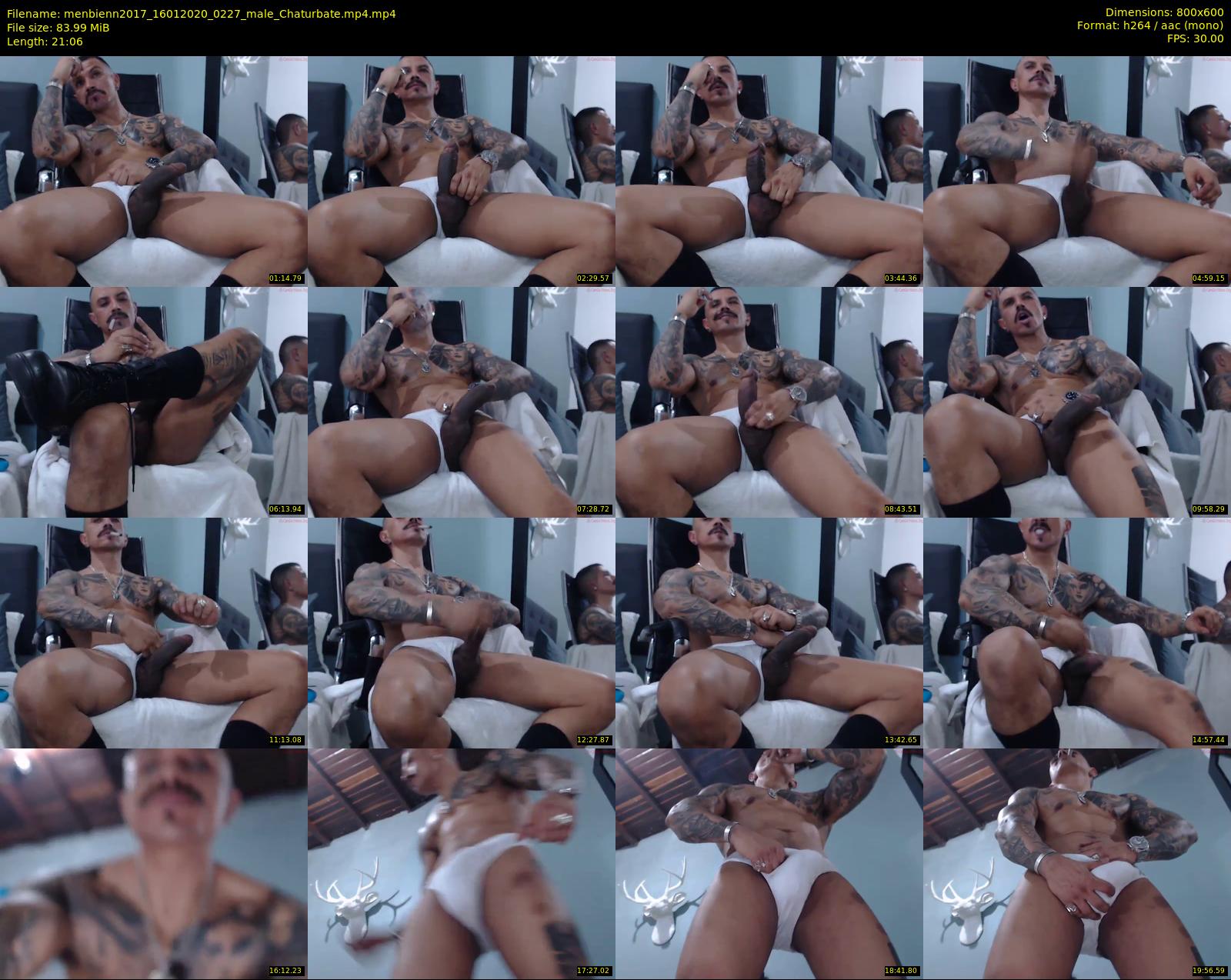 menbienn2017 — 22 minute Chaturbate male cam show recording, 480p, Jan 16, 2020