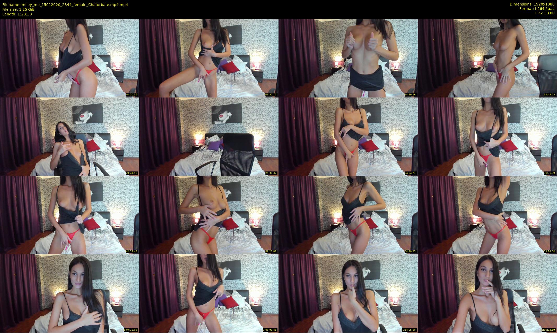 miley_me — 84 minute Chaturbate female cam show recording, 1080p, Jan 15, 2020
