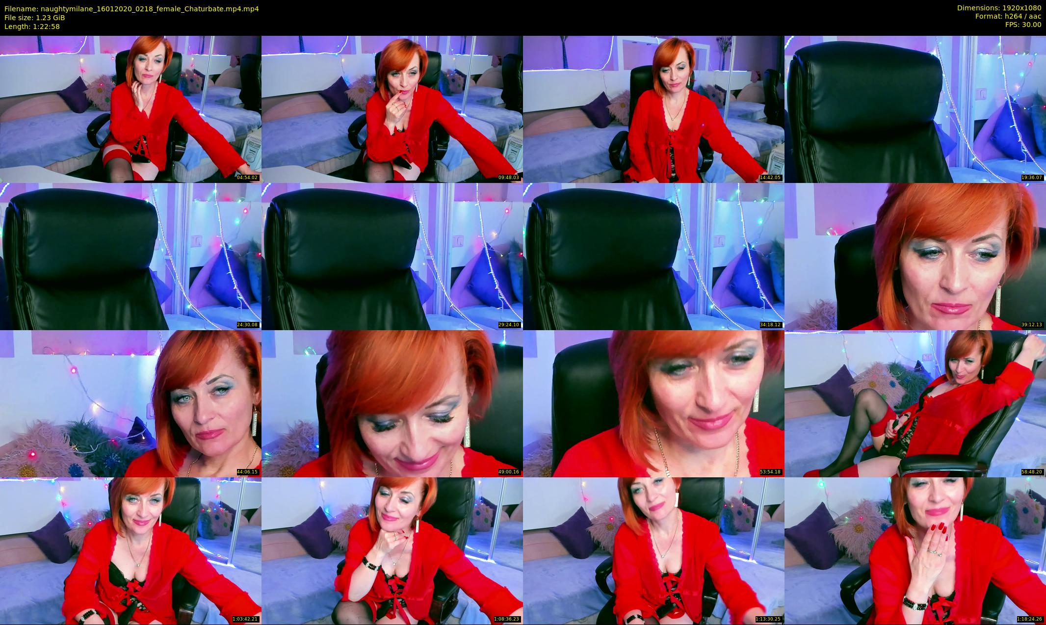 naughtymilane — 83 minute Chaturbate female cam show recording, 1080p, Jan 16, 2020