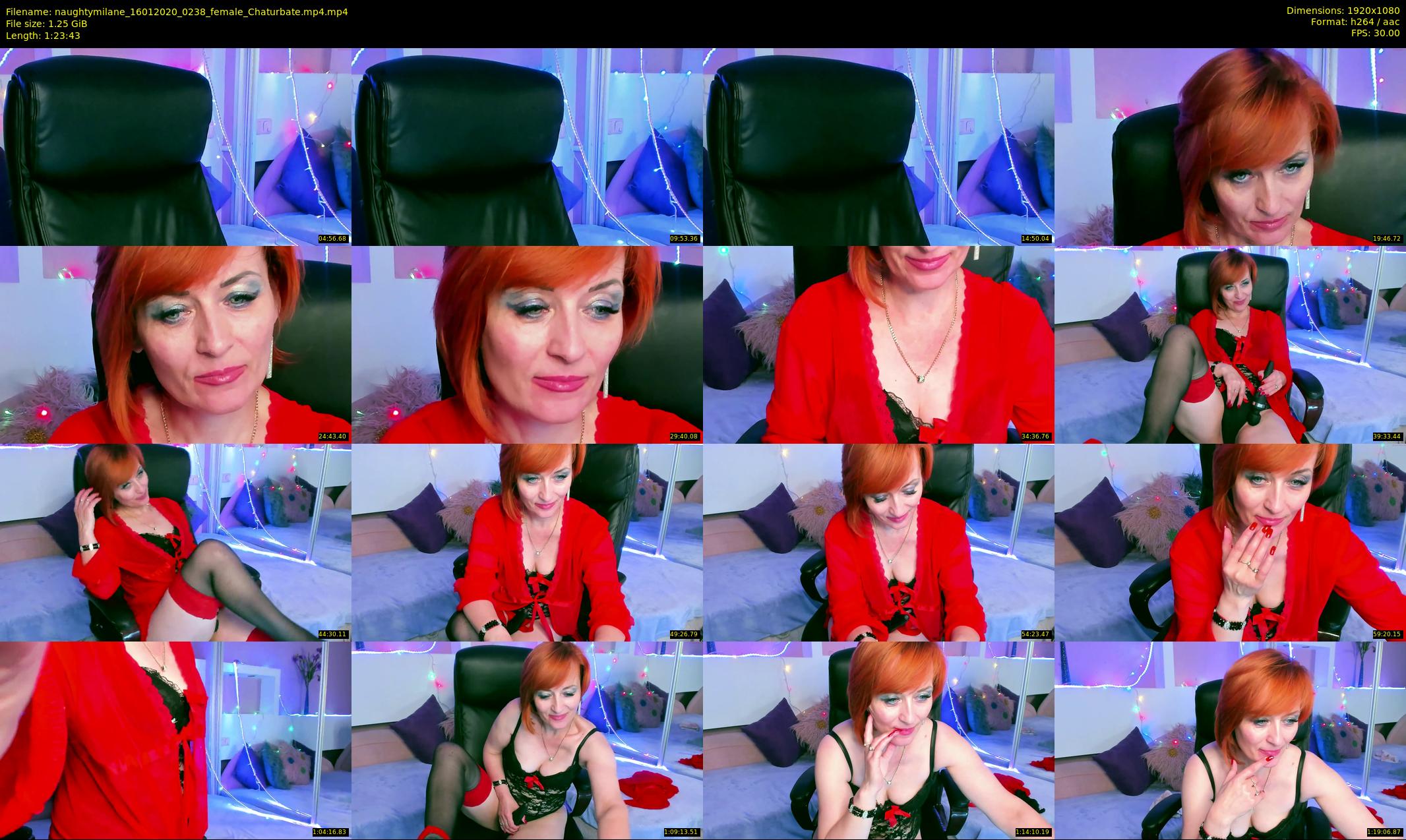 naughtymilane — 84 minute Chaturbate female cam show recording, 1080p, Jan 16, 2020