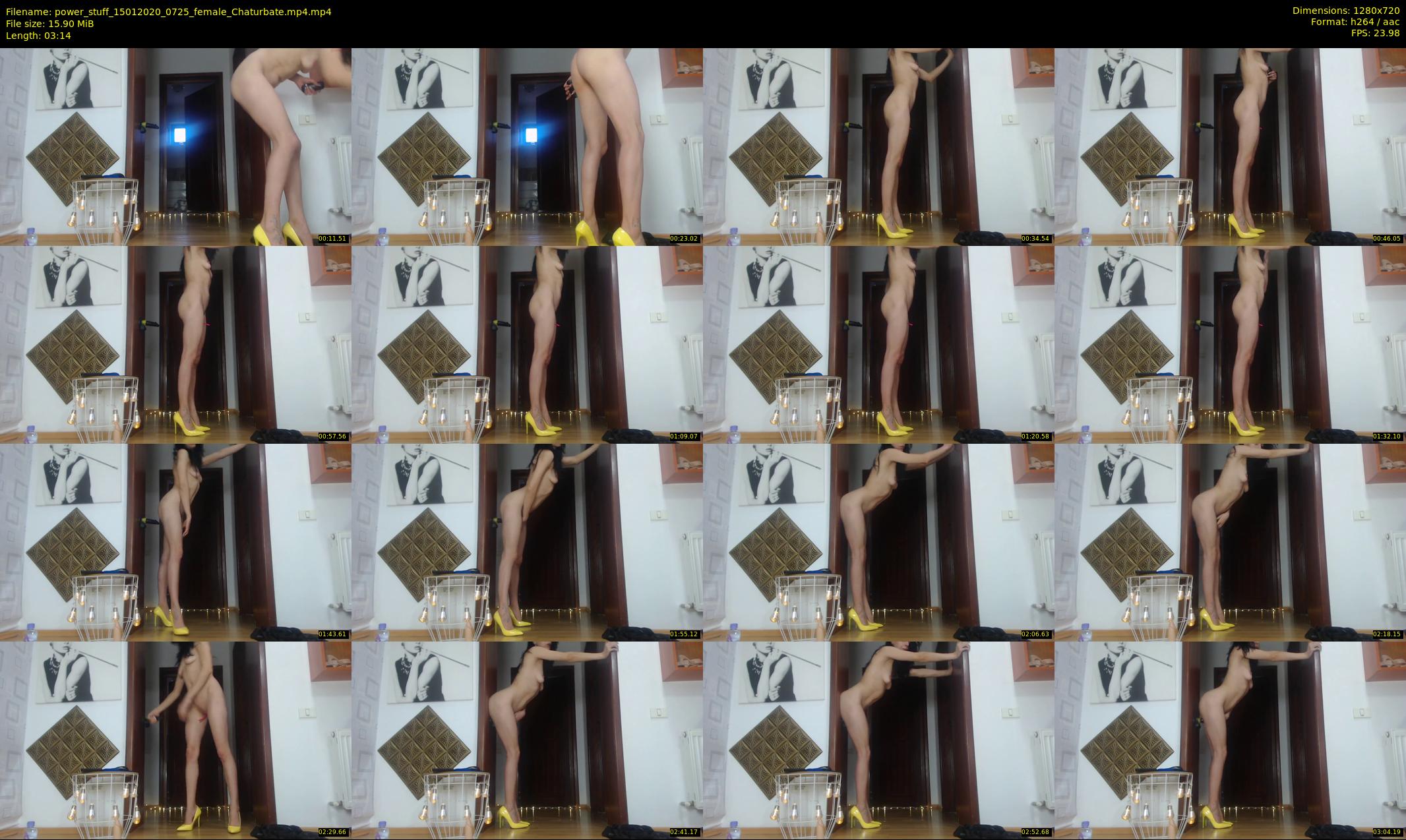 power_stuff — 4 minute Chaturbate female cam show recording, 720p, Jan 15, 2020