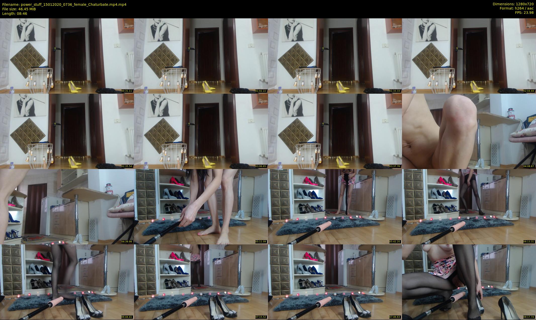 power_stuff — 9 minute Chaturbate female cam show recording, 720p, Jan 15, 2020