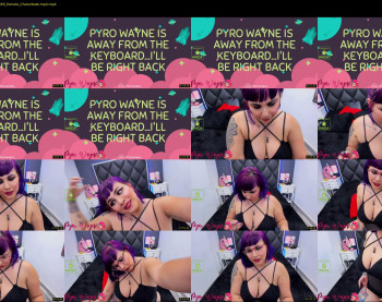 pyrowayne — 48 minute Chaturbate female cam show recording, 720p, Jan 15, 2020