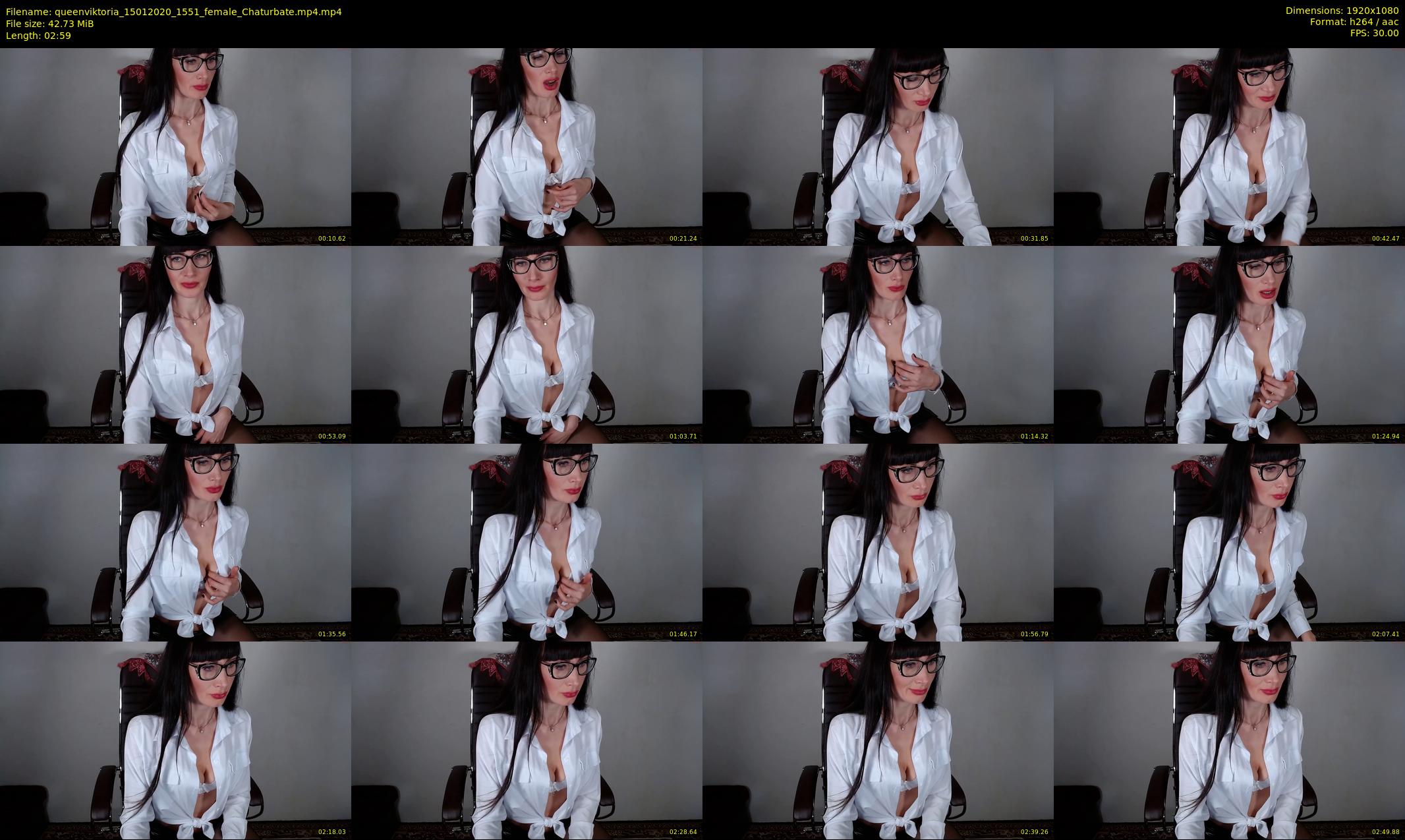 queenviktoria — 3 minute Chaturbate female cam show recording, 1080p, Jan 15, 2020