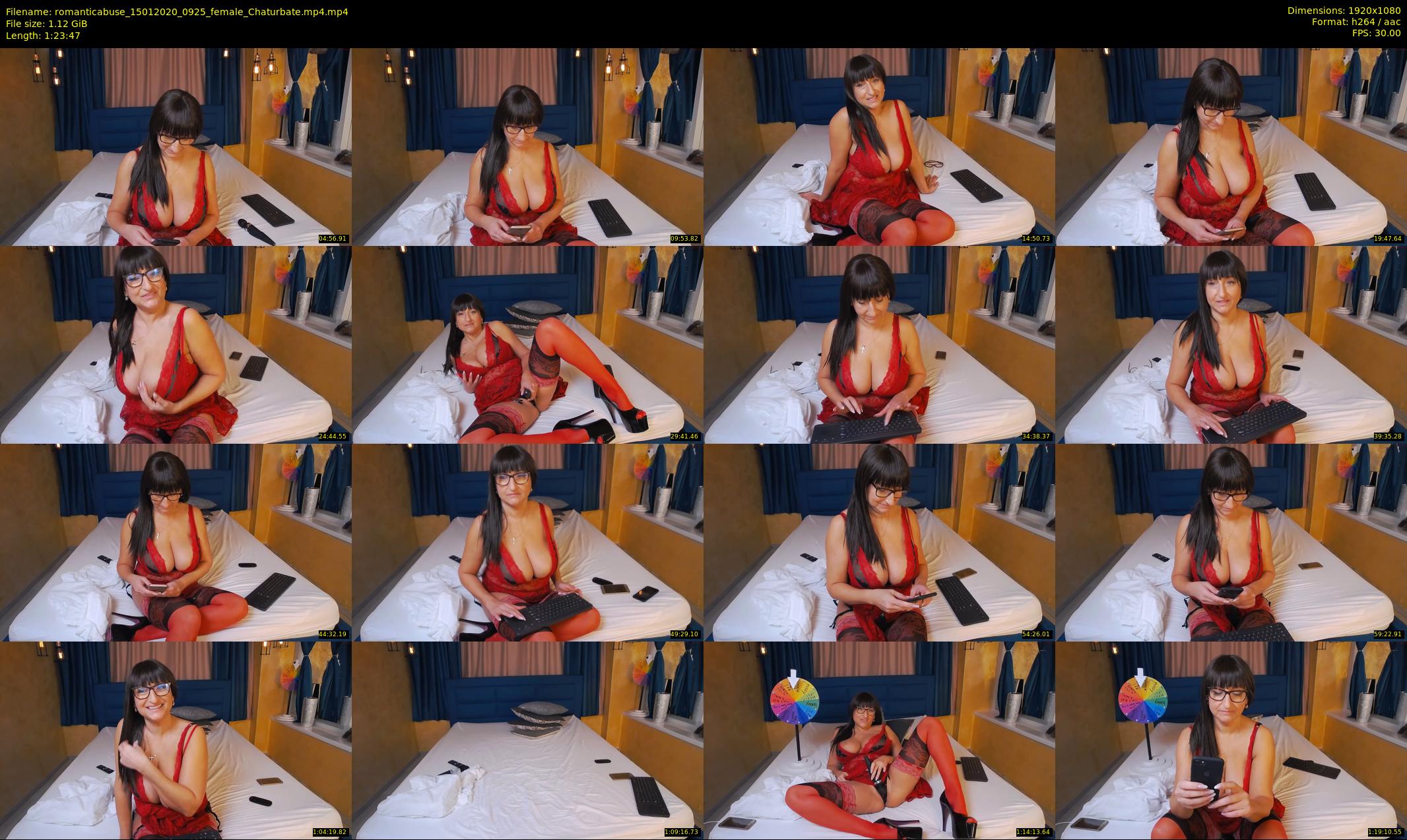 romanticabuse — 84 minute Chaturbate female cam show recording, 1080p, Jan 15, 2020