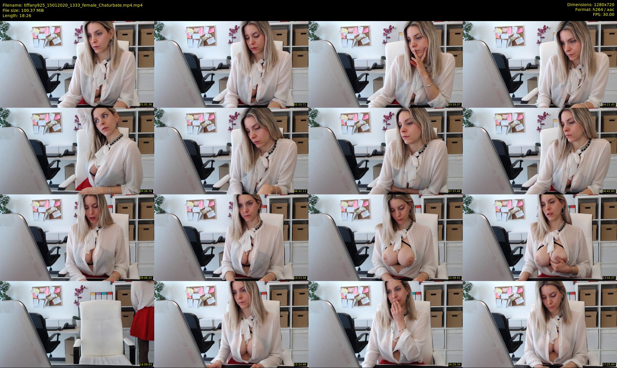 tiffany925 — 19 minute Chaturbate female cam show recording, 720p, Jan 15, 2020