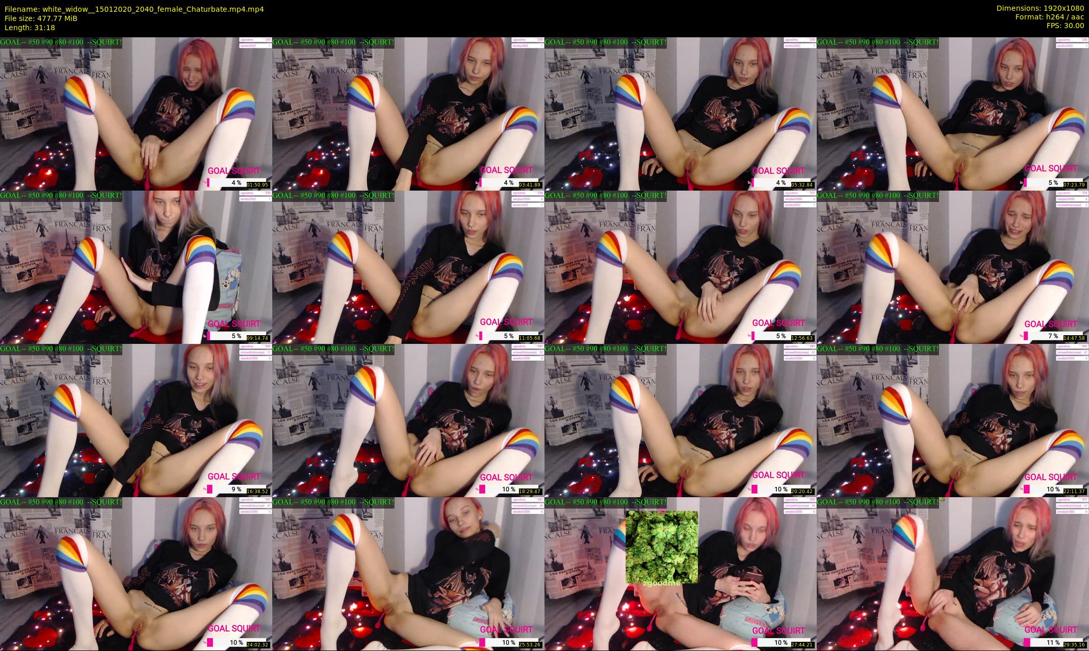 white_widow_ — 32 minute Chaturbate female cam show recording, 1080p, Jan 15, 2020