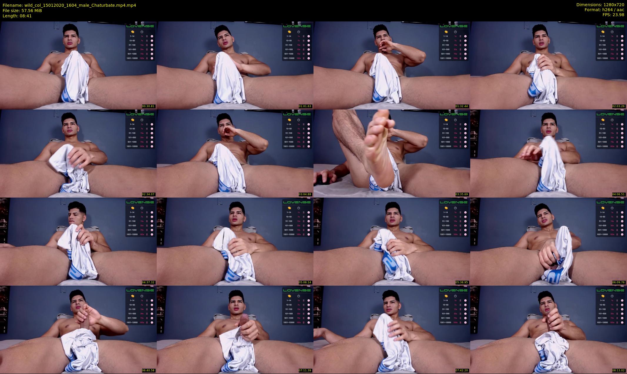 wild_col — 9 minute Chaturbate male cam show recording, 720p, Jan 15, 2020