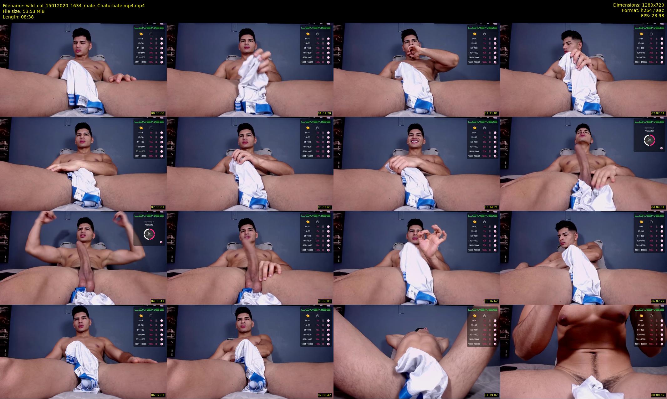 wild_col — 9 minute Chaturbate male cam show recording, 720p, Jan 15, 2020
