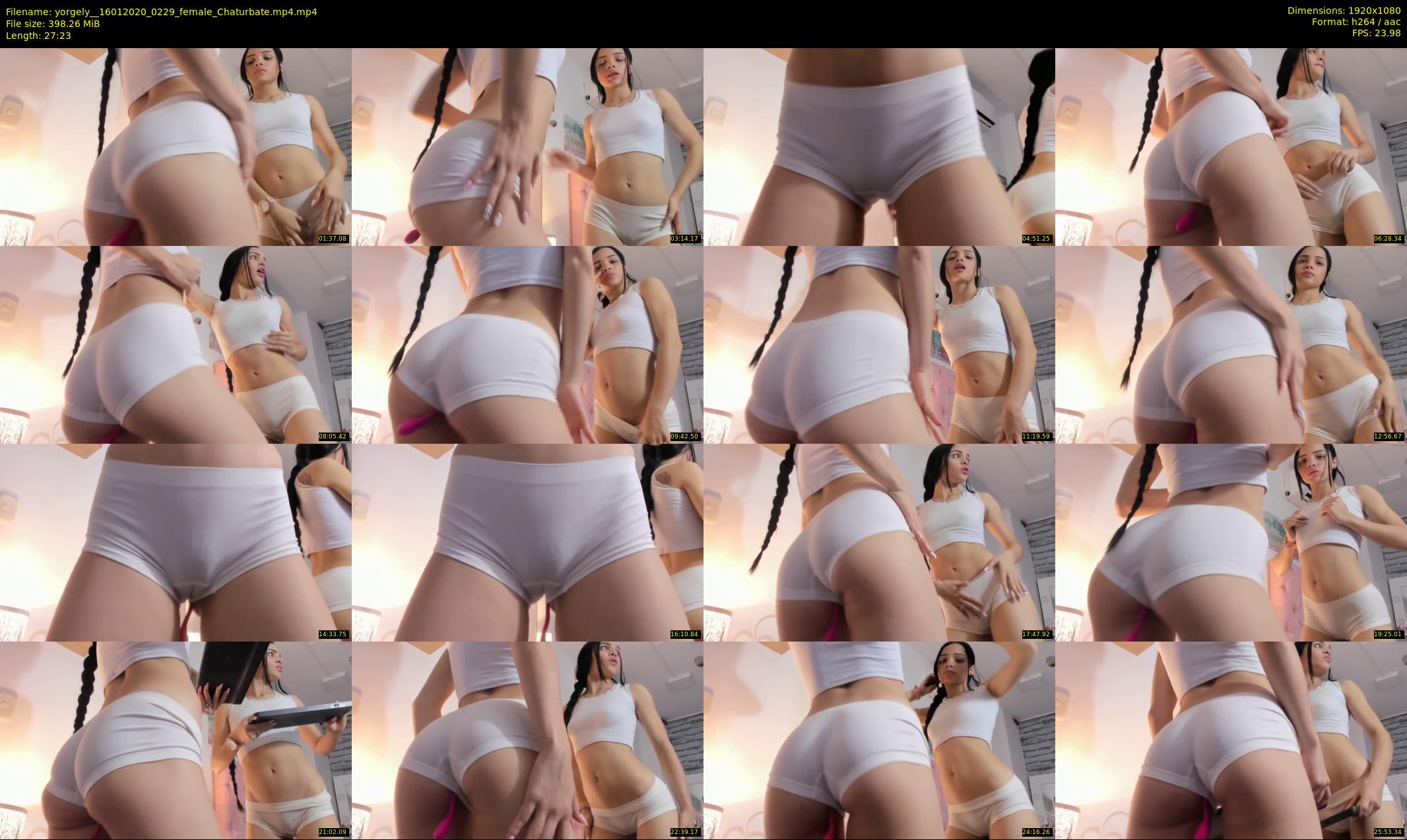yorgely_ — 28 minute Chaturbate female cam show recording, 1080p, Jan 16, 2020