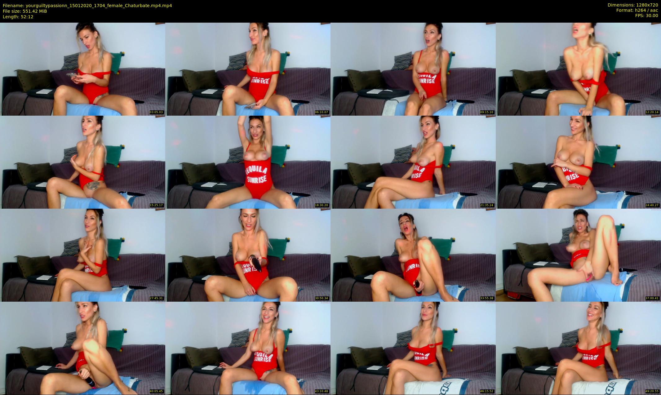 yourguiltypassionn — 53 minute Chaturbate female cam show recording, 720p, Jan 15, 2020