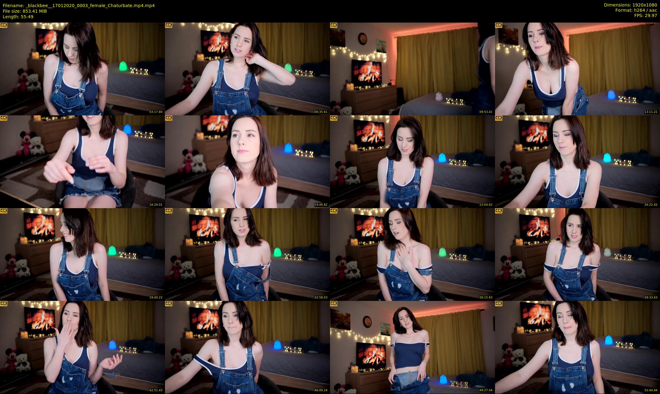 _blackbee_ — 56 minute Chaturbate female cam show recording, 1080p, Jan 17, 2020