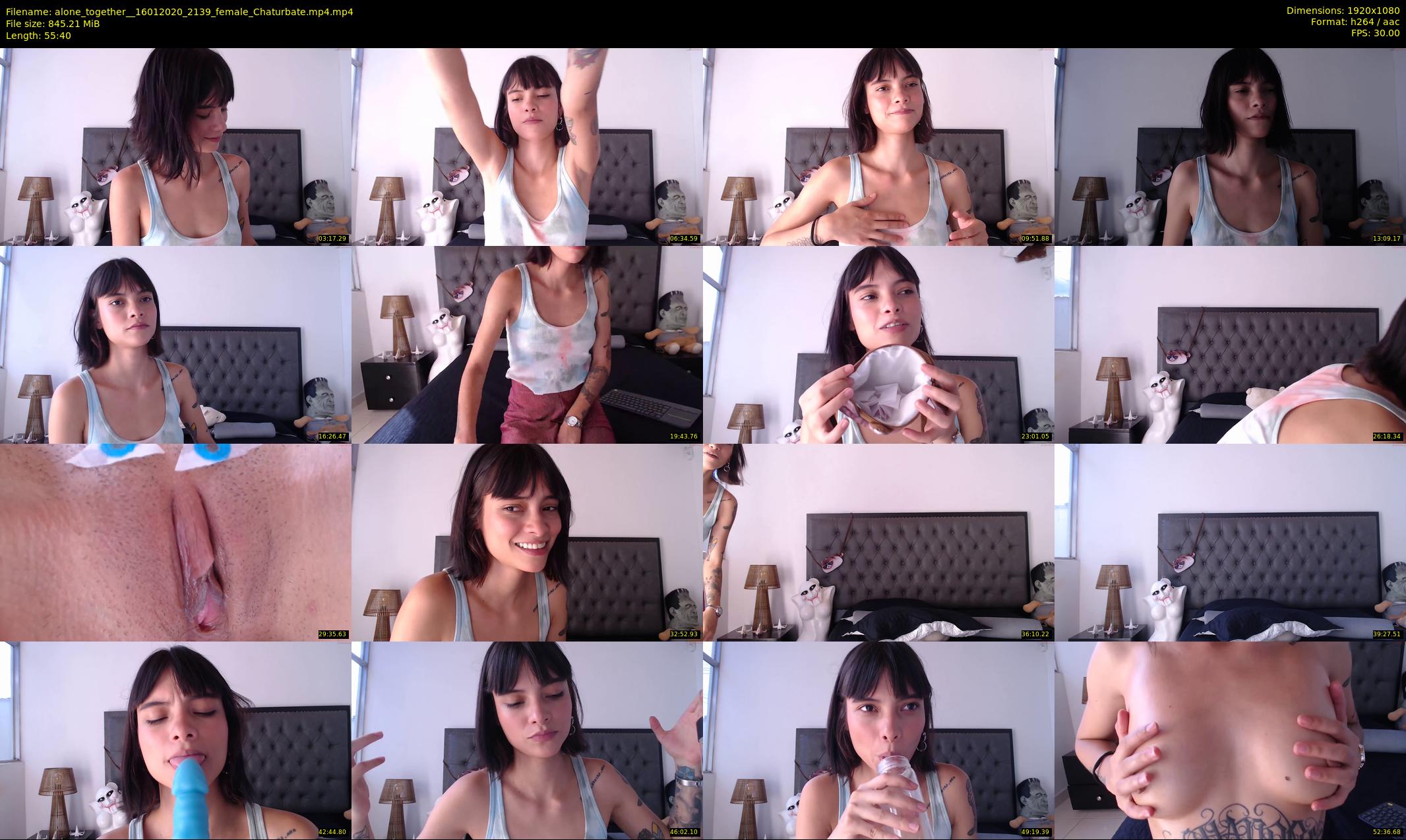 alone_together_ — 56 minute Chaturbate female cam show recording, 1080p, Jan 16, 2020