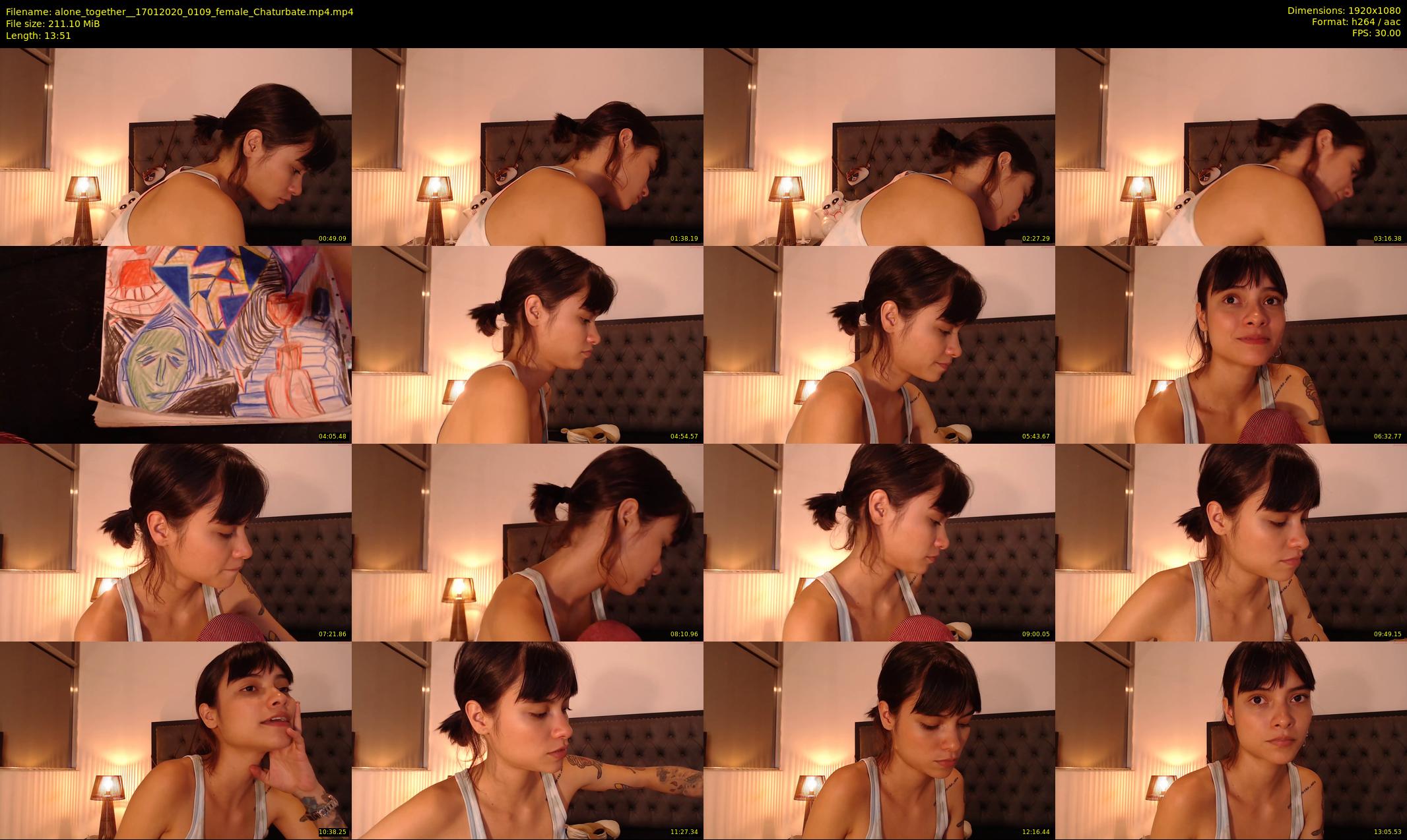 alone_together_ — 14 minute Chaturbate female cam show recording, 1080p, Jan 17, 2020