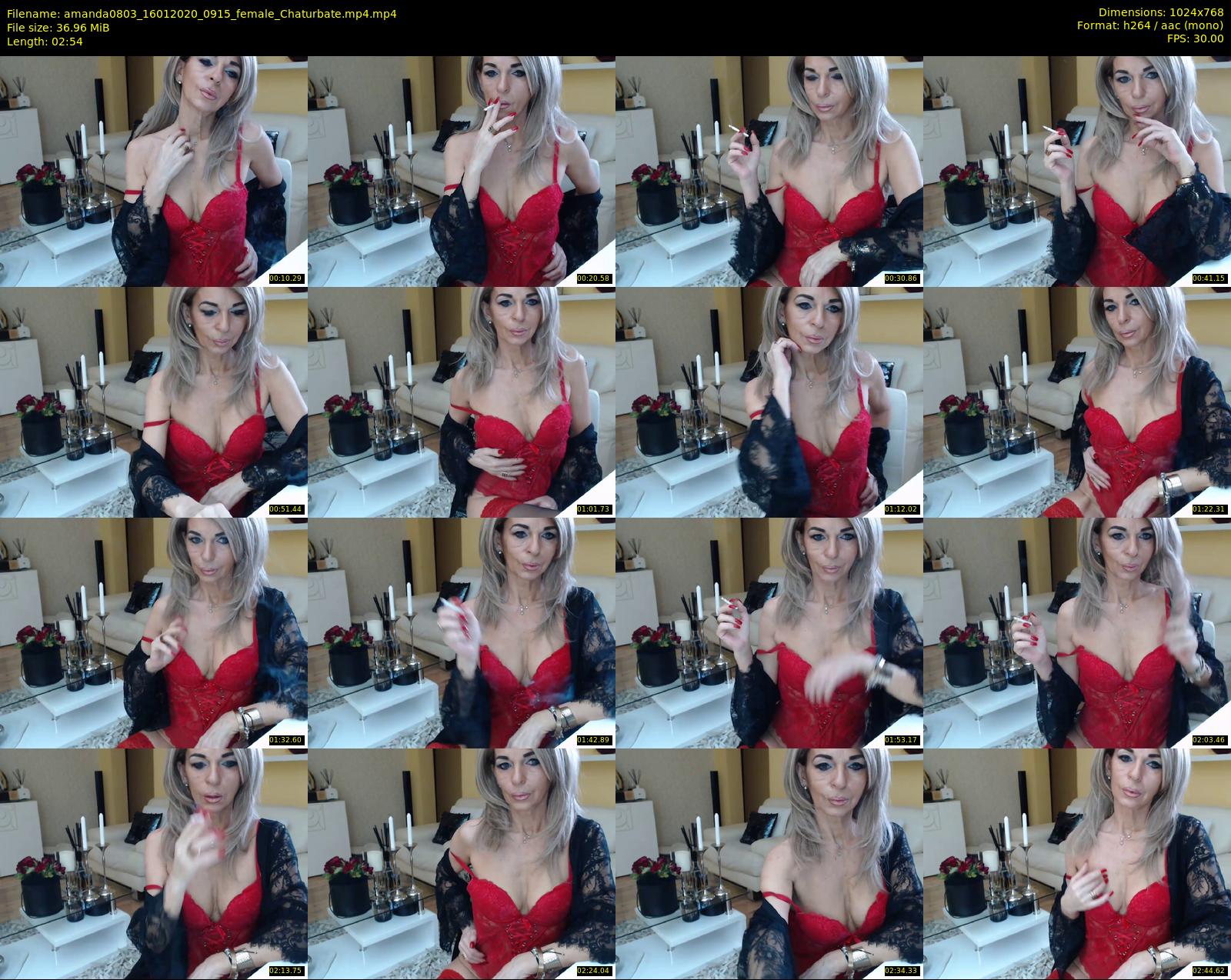 amanda0803 — 3 minute Chaturbate female cam show recording, 720p, Jan 16, 2020