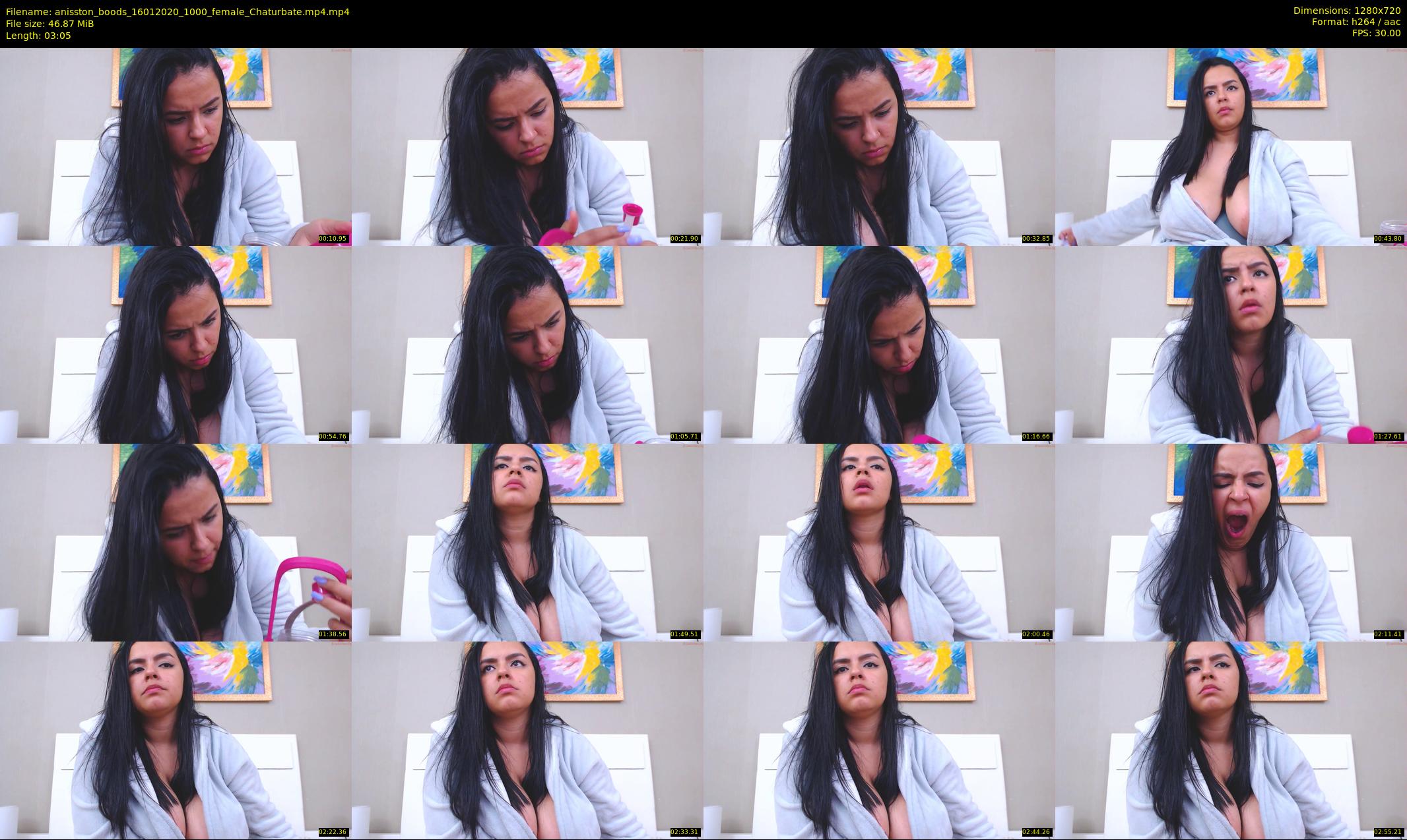 anisston_boods — 4 minute Chaturbate female cam show recording, 720p, Jan 16, 2020