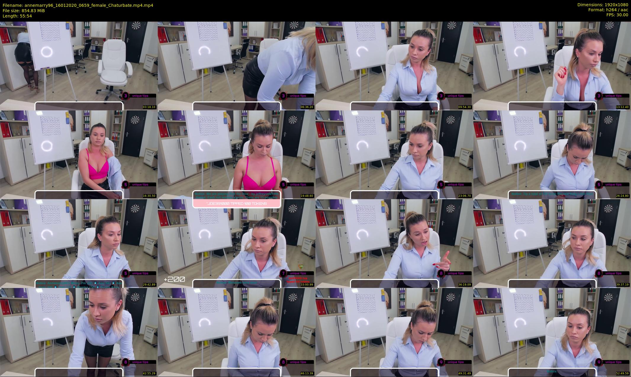 annemarry96 — 56 minute Chaturbate female cam show recording, 1080p, Jan 16, 2020