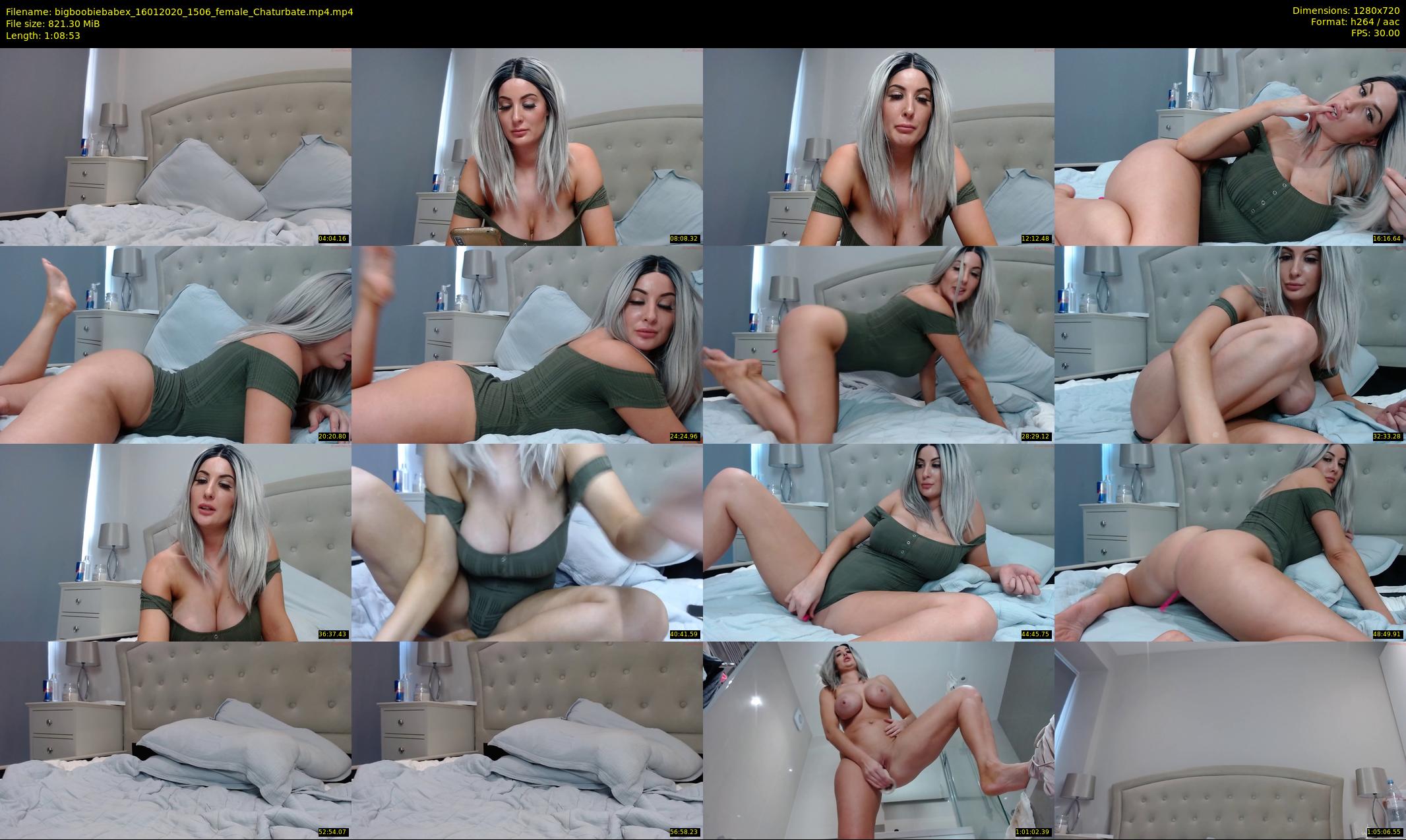 bigboobiebabex — 69 minute Chaturbate female cam show recording, 720p, Jan 16, 2020