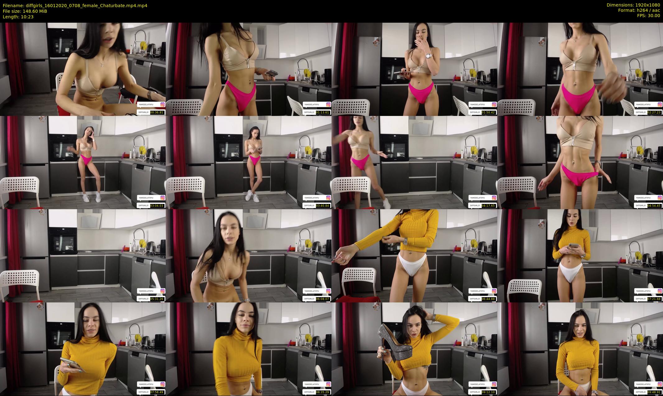 diffgirls — 11 minute Chaturbate female cam show recording, 1080p, Jan 16, 2020