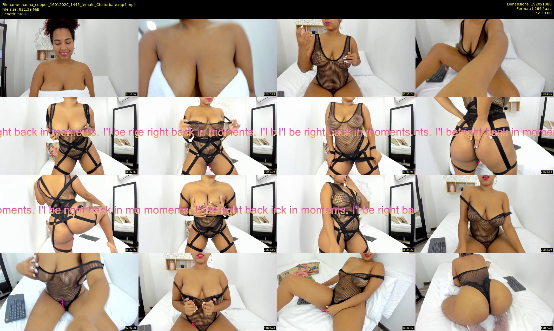 hanna_cupper — 57 minute Chaturbate female cam show recording, 1080p, Jan 16, 2020