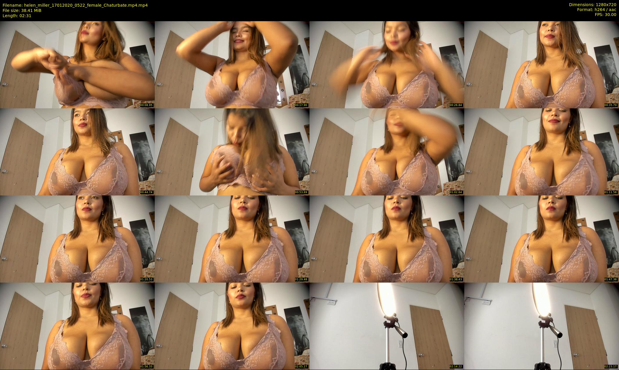 helen_miller — 3 minute Chaturbate female cam show recording, 720p, Jan 17, 2020