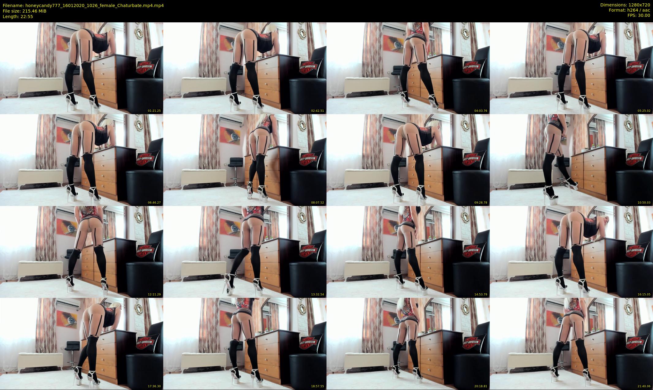 honeycandy777 — 23 minute Chaturbate couple cam show recording, 720p, Jan 16, 2020