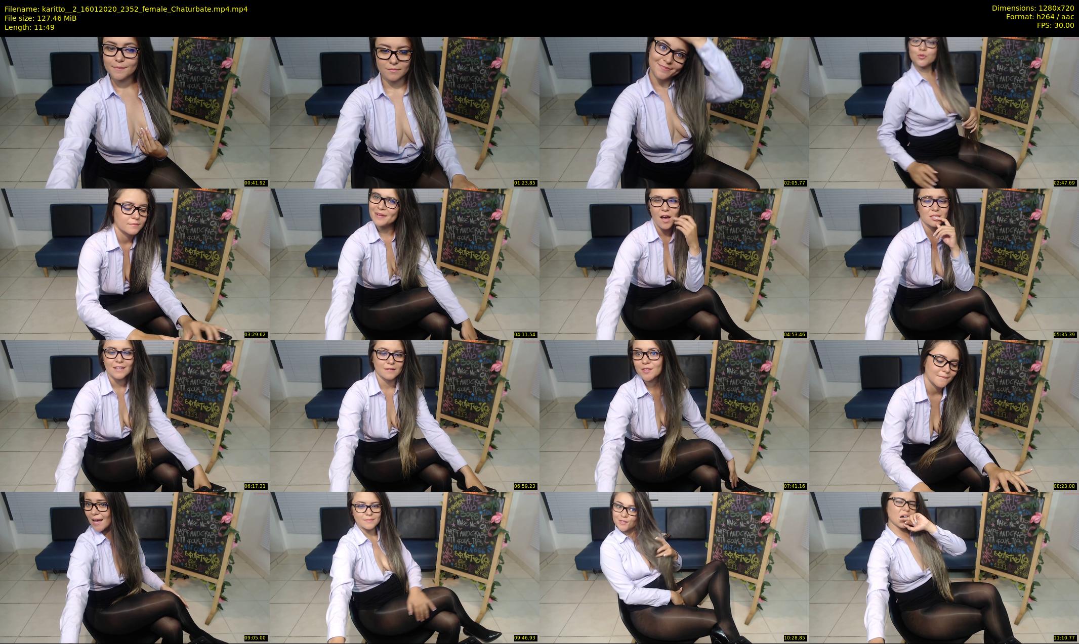 karitto__2 — 12 minute Chaturbate female cam show recording, 720p, Jan 16, 2020
