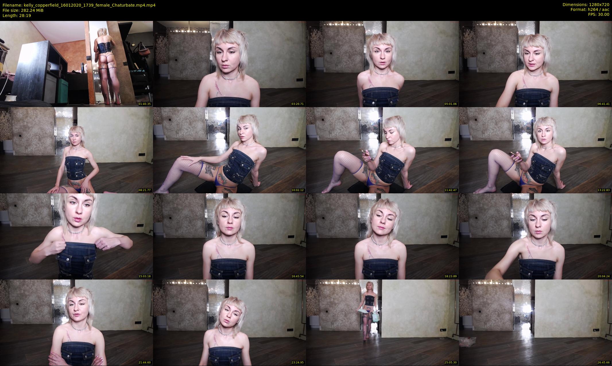 kelly_copperfield — 29 minute Chaturbate female cam show recording, 720p, Jan 16, 2020