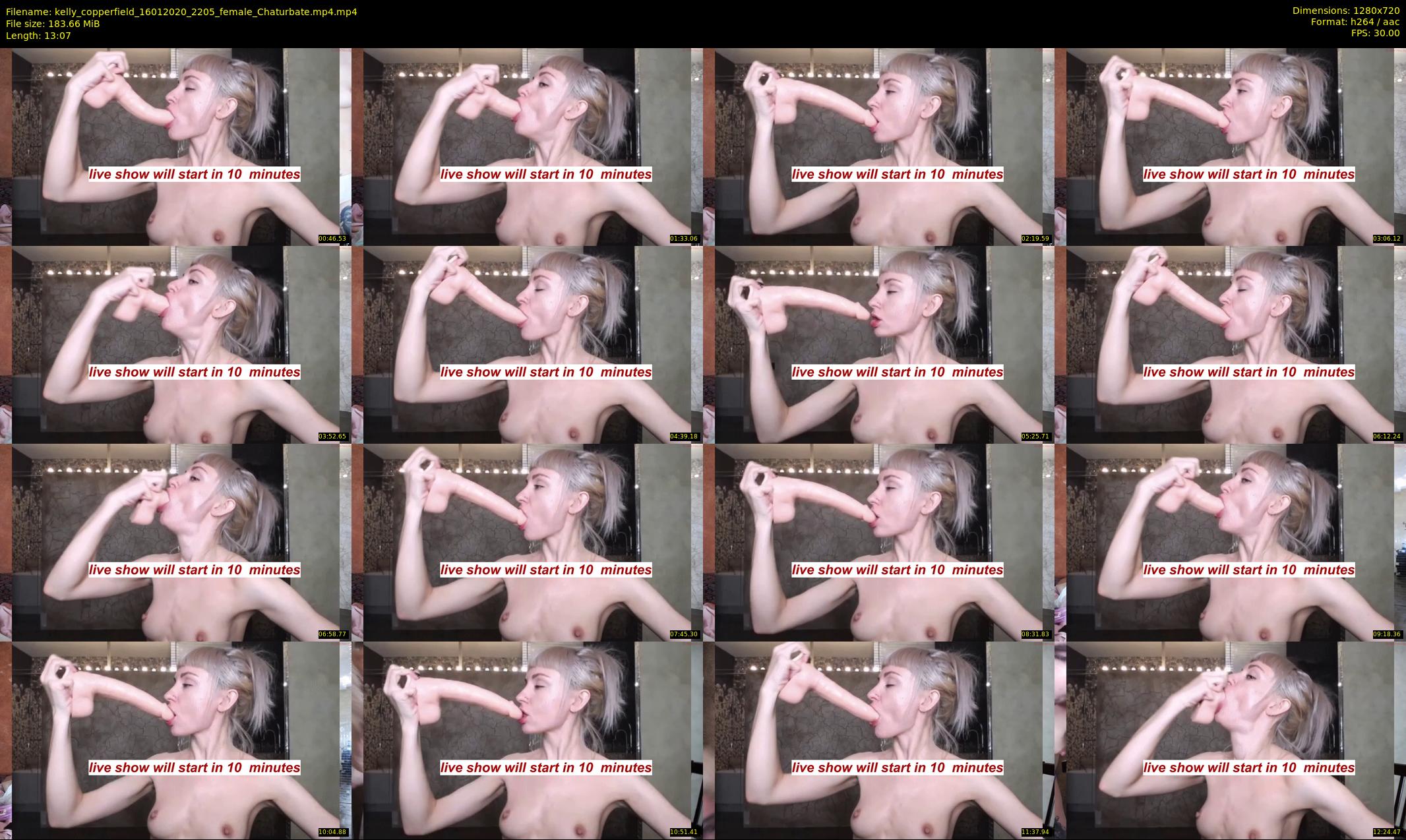 kelly_copperfield — 14 minute Chaturbate female cam show recording, 720p, Jan 16, 2020