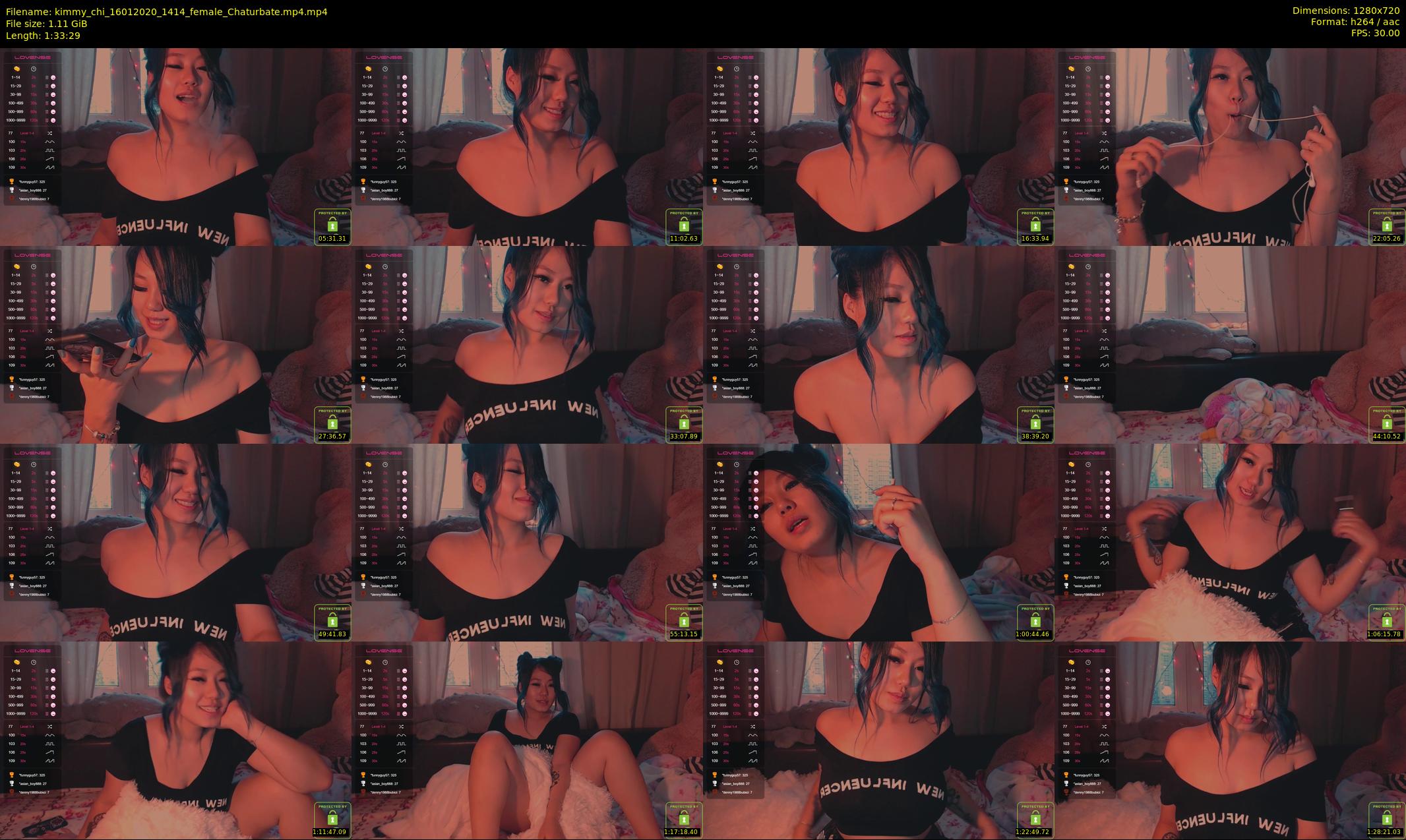 kimmy_chi — 94 minute Chaturbate female cam show recording, 720p, Jan 16, 2020