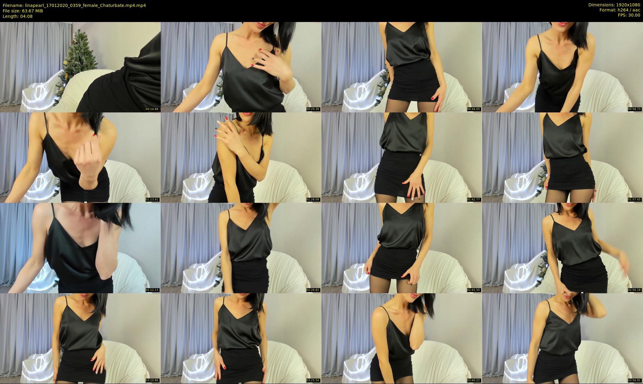 linapearl — 5 minute Chaturbate female cam show recording, 1080p, Jan 17, 2020