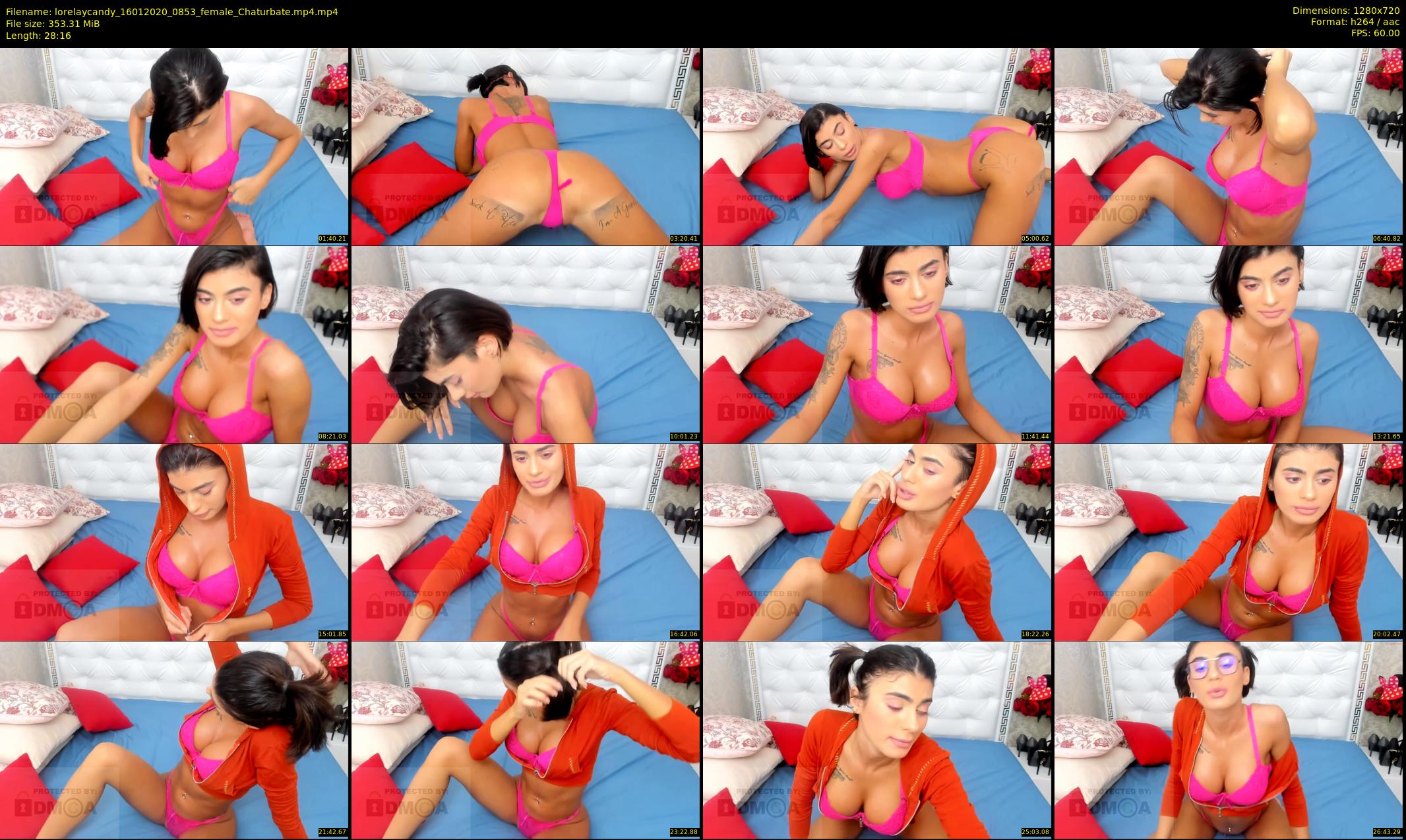lorelaycandy — 29 minute Chaturbate female cam show recording, 720p, Jan 16, 2020